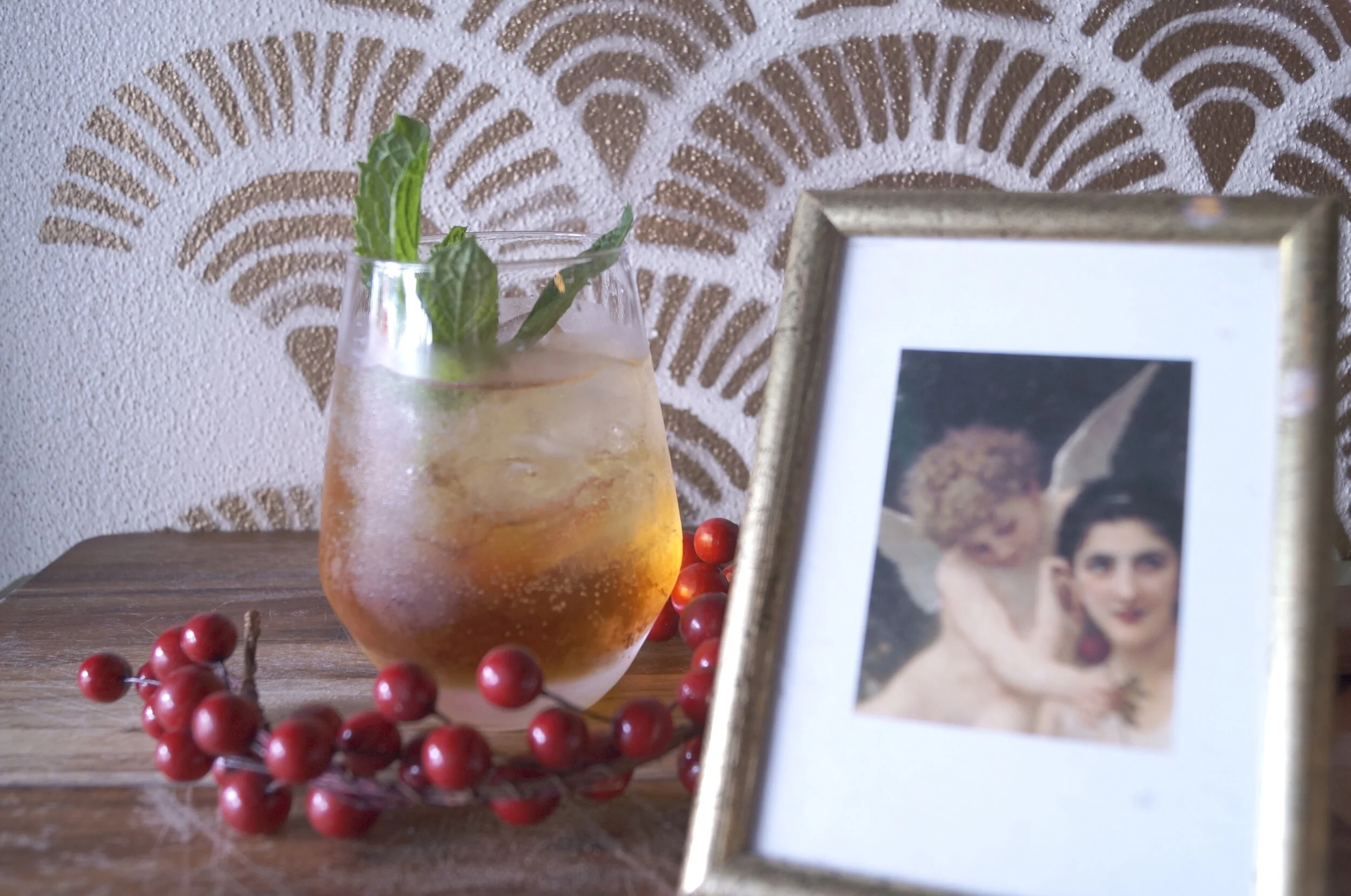 Plum Wine Spritz
