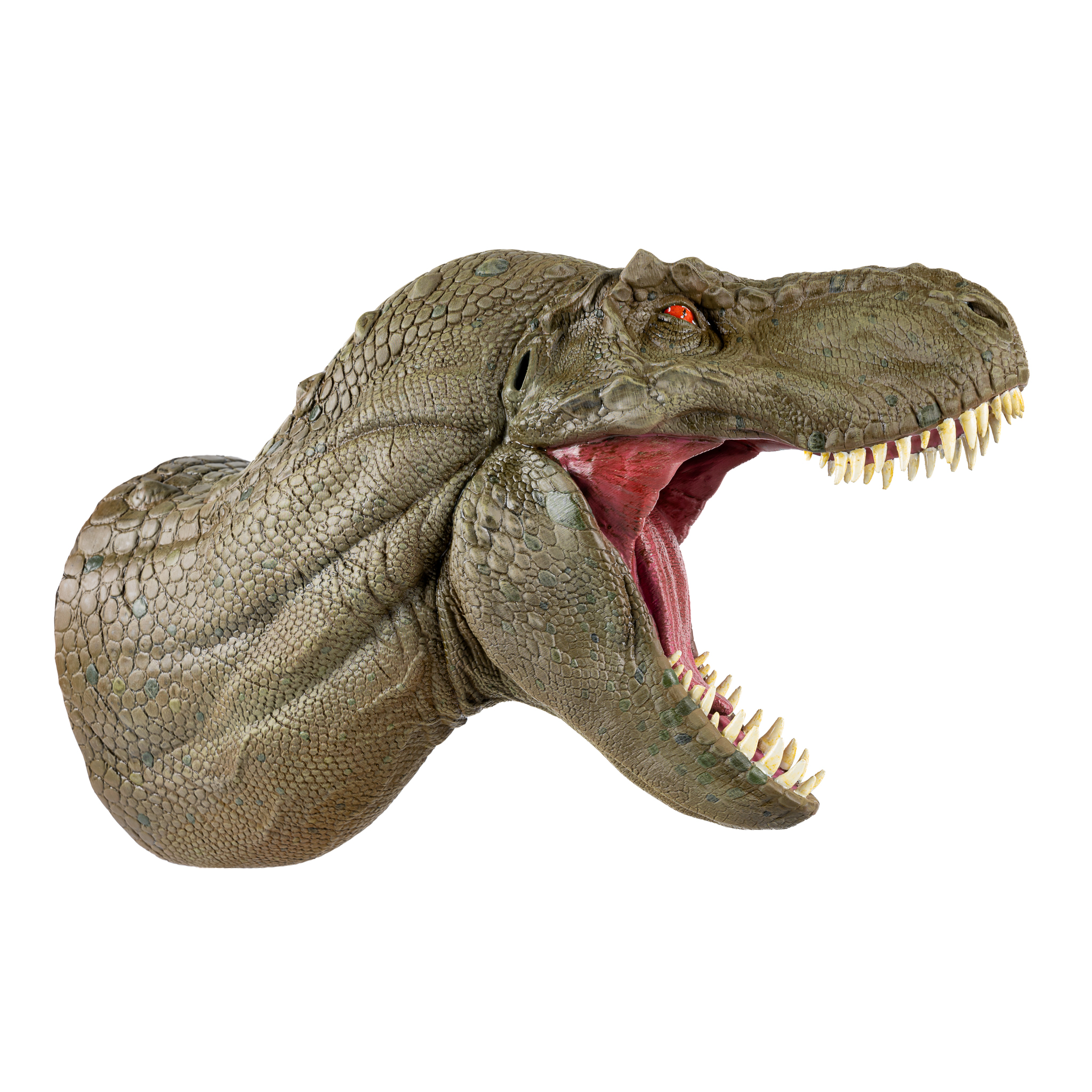 Vegghengt T-rex, håndmalt