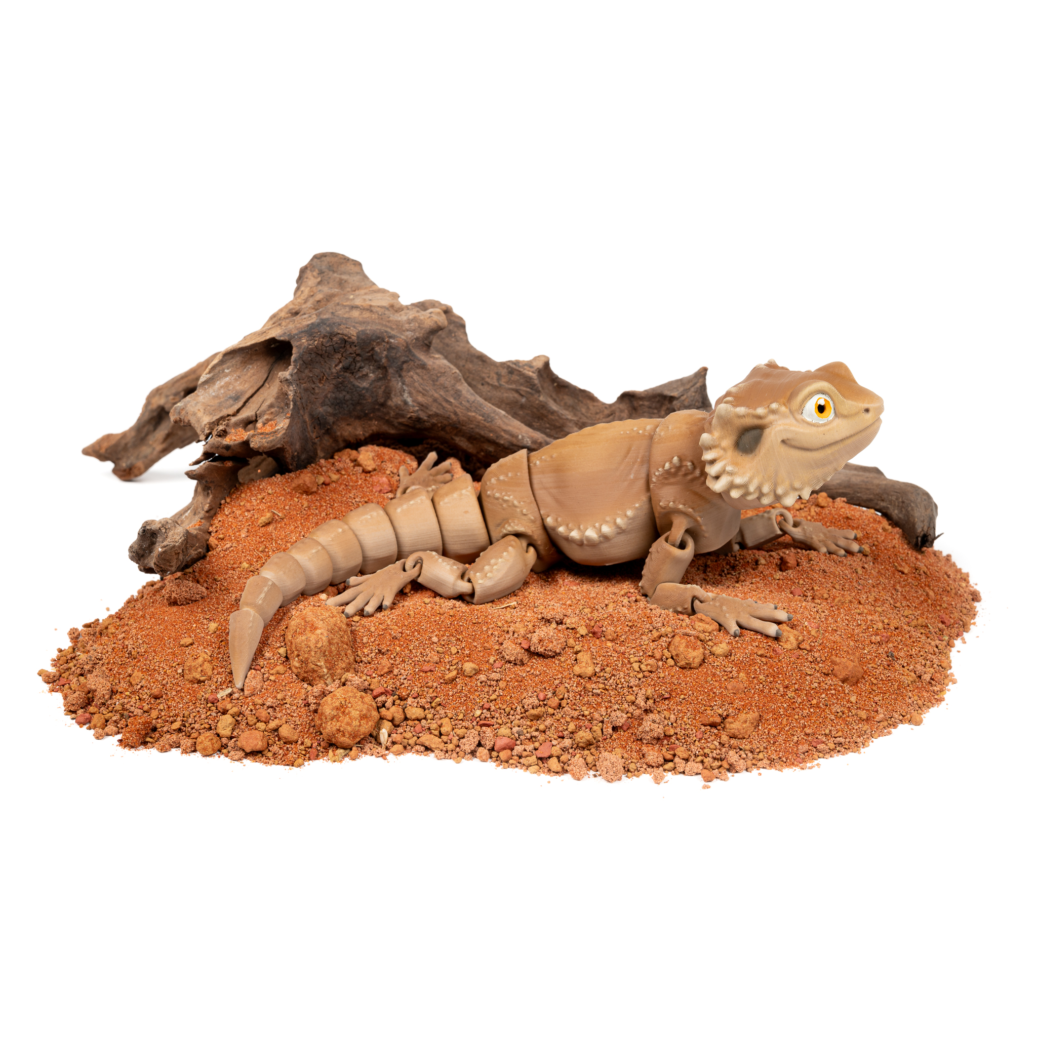 Skjeggagam - Flexi figur - håndmalt