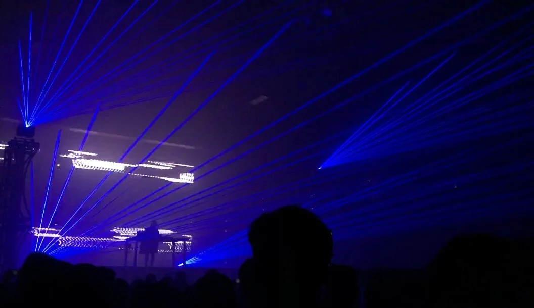 PHOTO: Sarah La'Berge / BLENDED (Electronic DJ Porter Robinson at his 'Virtual Self’ show held in a secret Brooklyn Warehouse)
