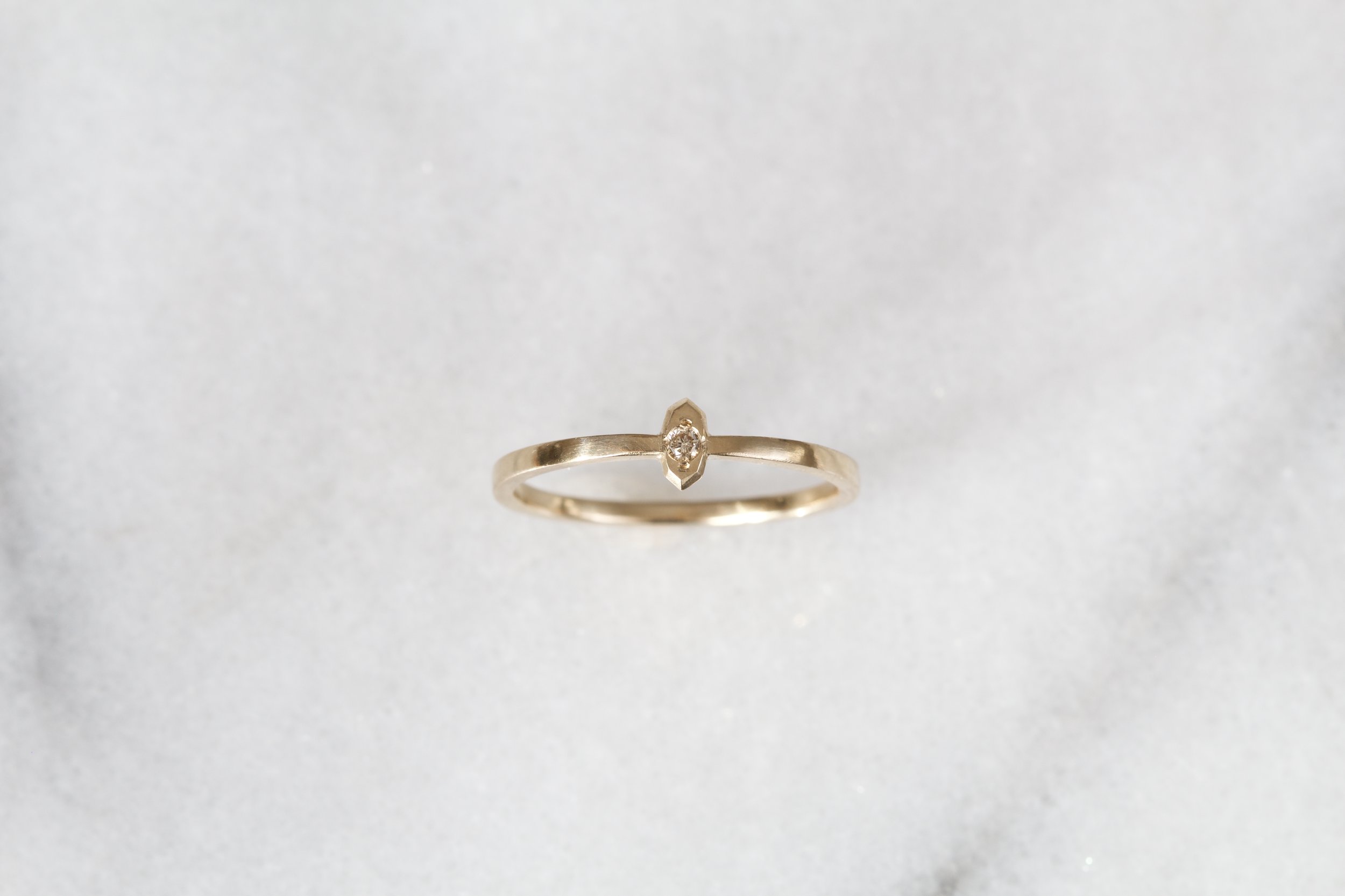 Tiny Crystal Diamond Stacker