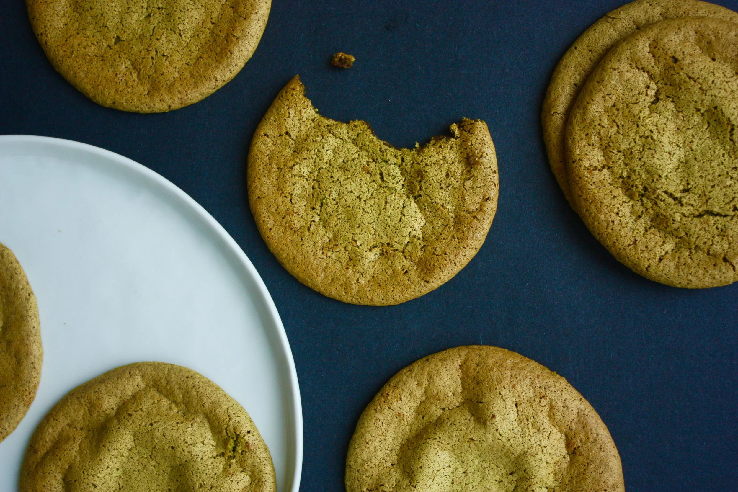 Pistachio Butter Cookies (grain-free, dairy-free)