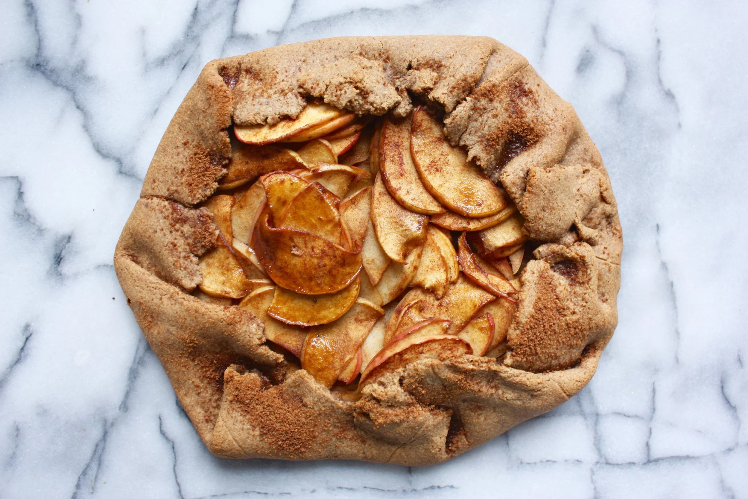 Apple Galette (gluten-free, dairy-free)