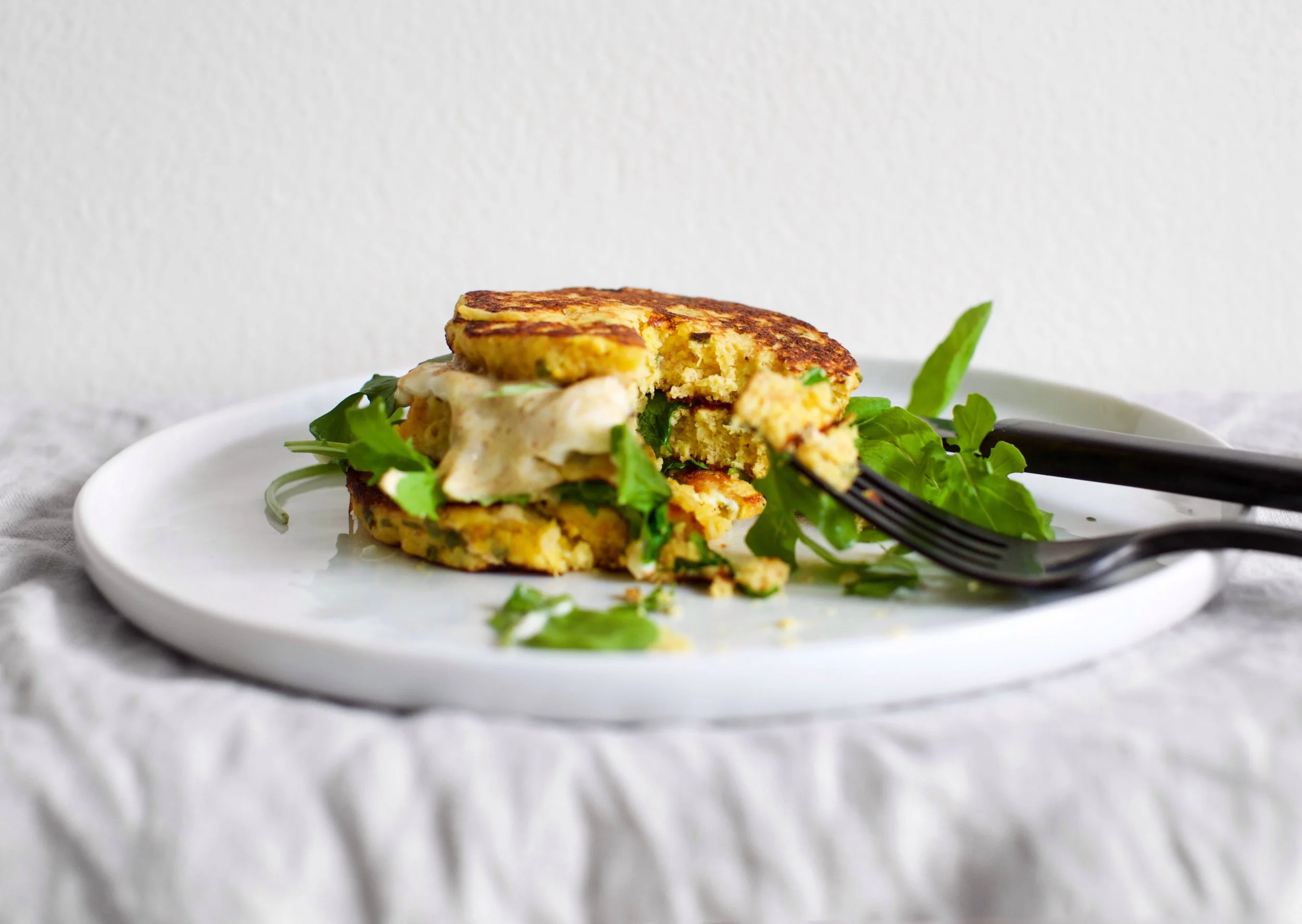 Squash Johnnycakes (gluten-free)