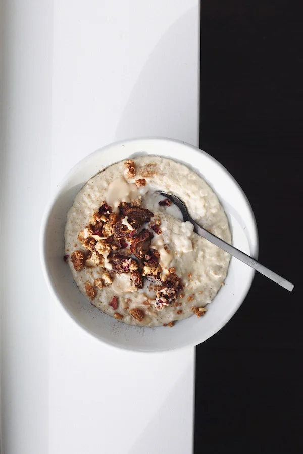 Sprouted Oat and Cauliflower Porridge (gluten-free)