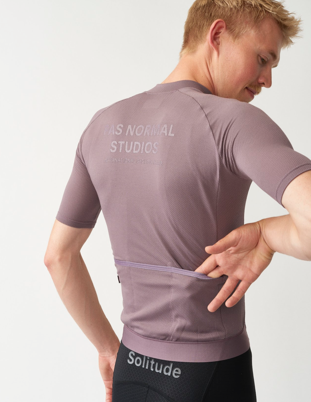 Solitude Mesh Jersey - Dusty Purple — Maglia Rosa