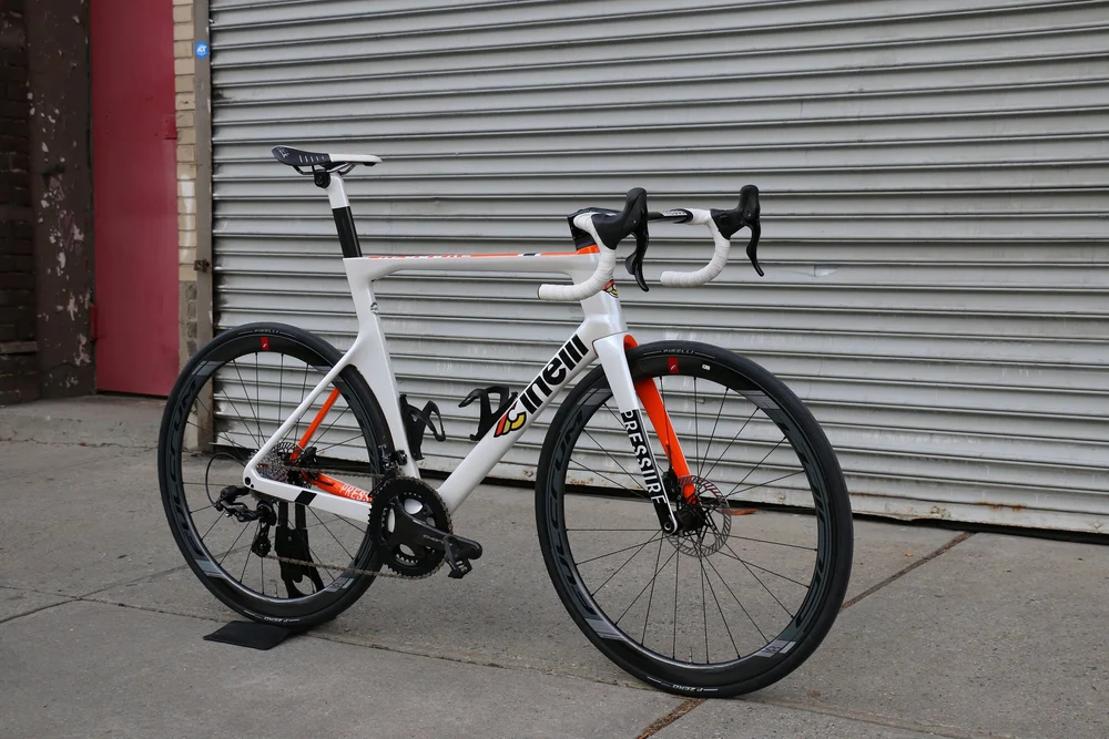Cadre De Vélo De Course Cinelli Pressure II - Taille M - Blanc - Neuf Avec Référence CD252FM