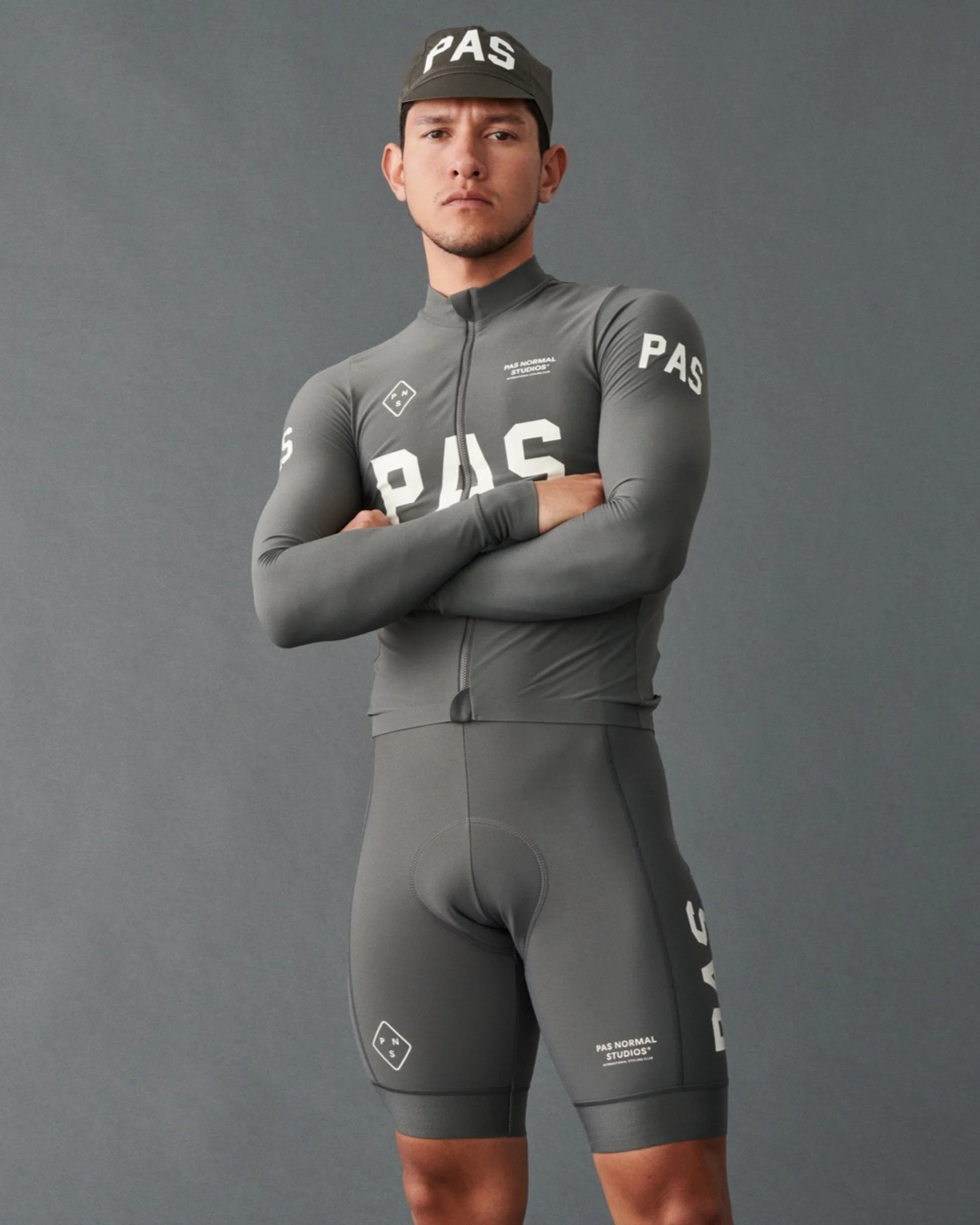 Men's PAS Deep Winter Bibs — Dark Grey — Maglia Rosa