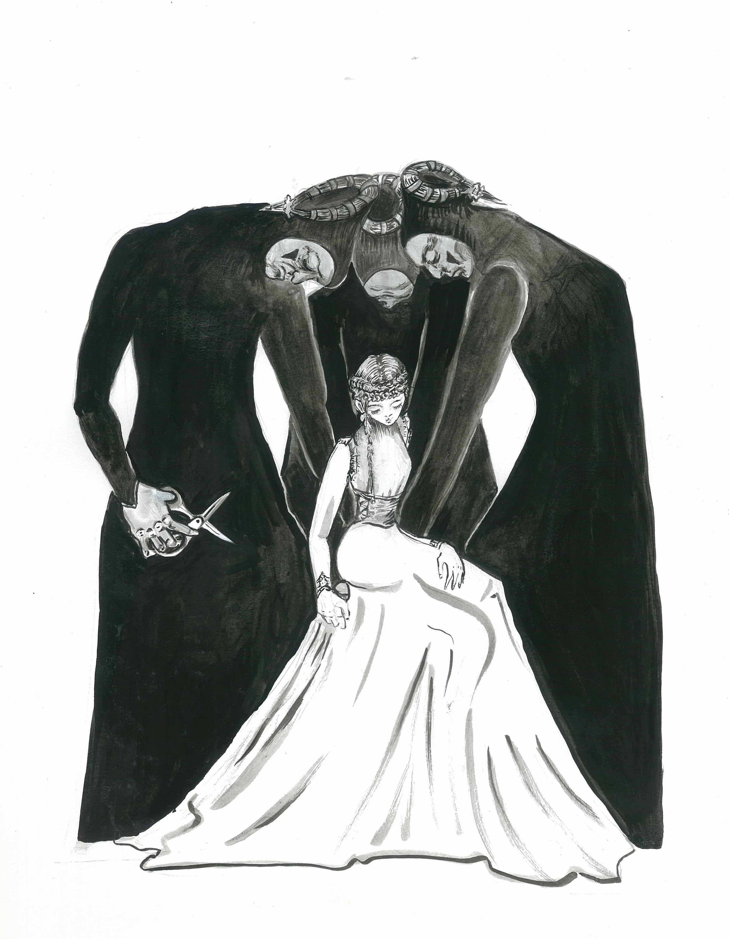 Illustration. Wonderblood, 2018. St . Martins Press. USA