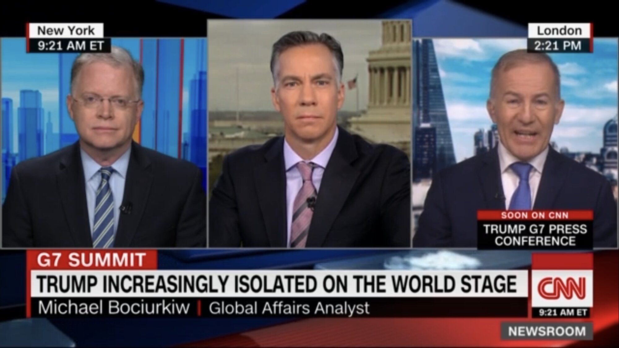CNN Newsroom, 25, 2019. To view, click here