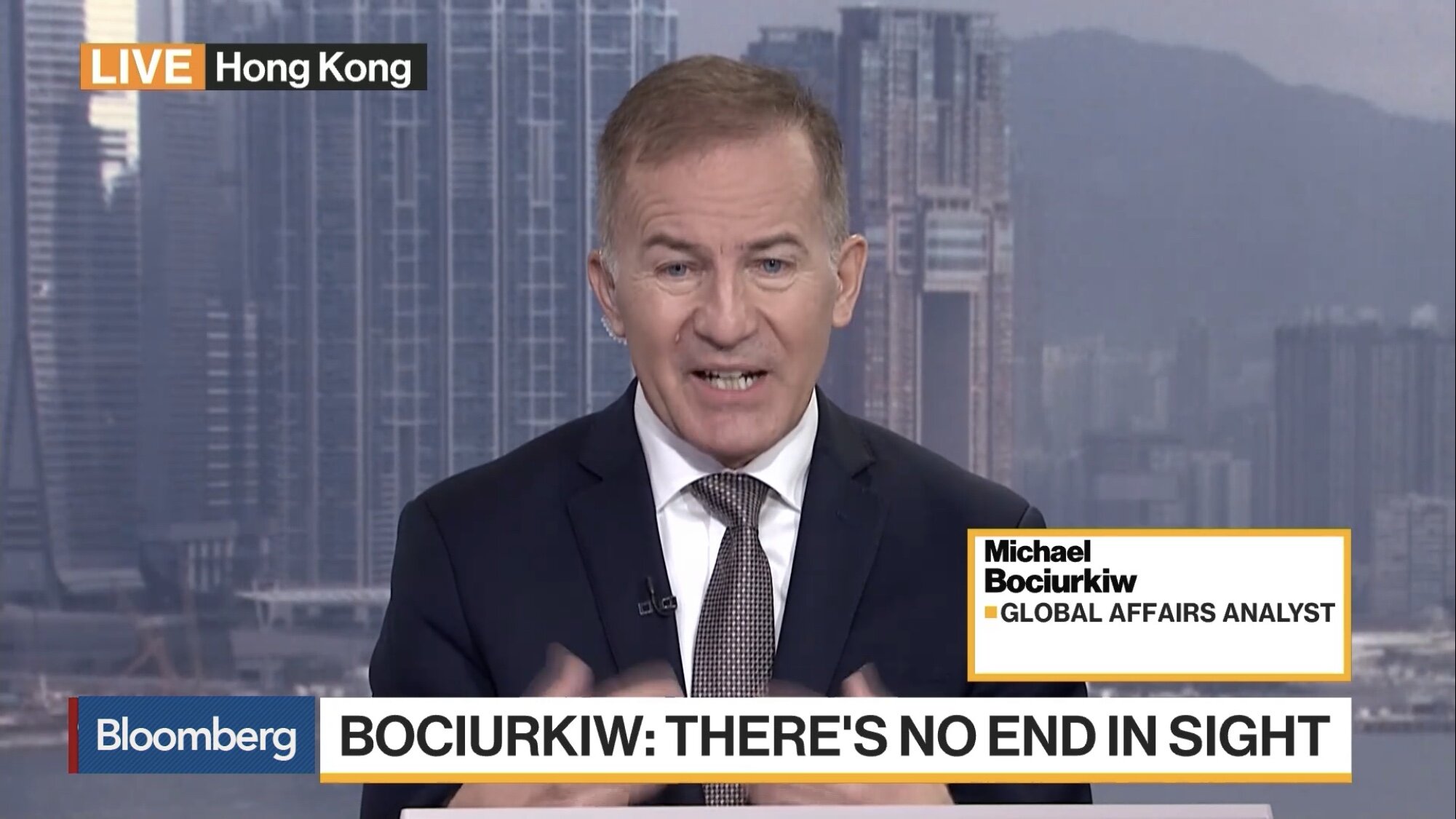 Bloomberg Television, September 9, 2019. To view click here (starts at 1:17:30)