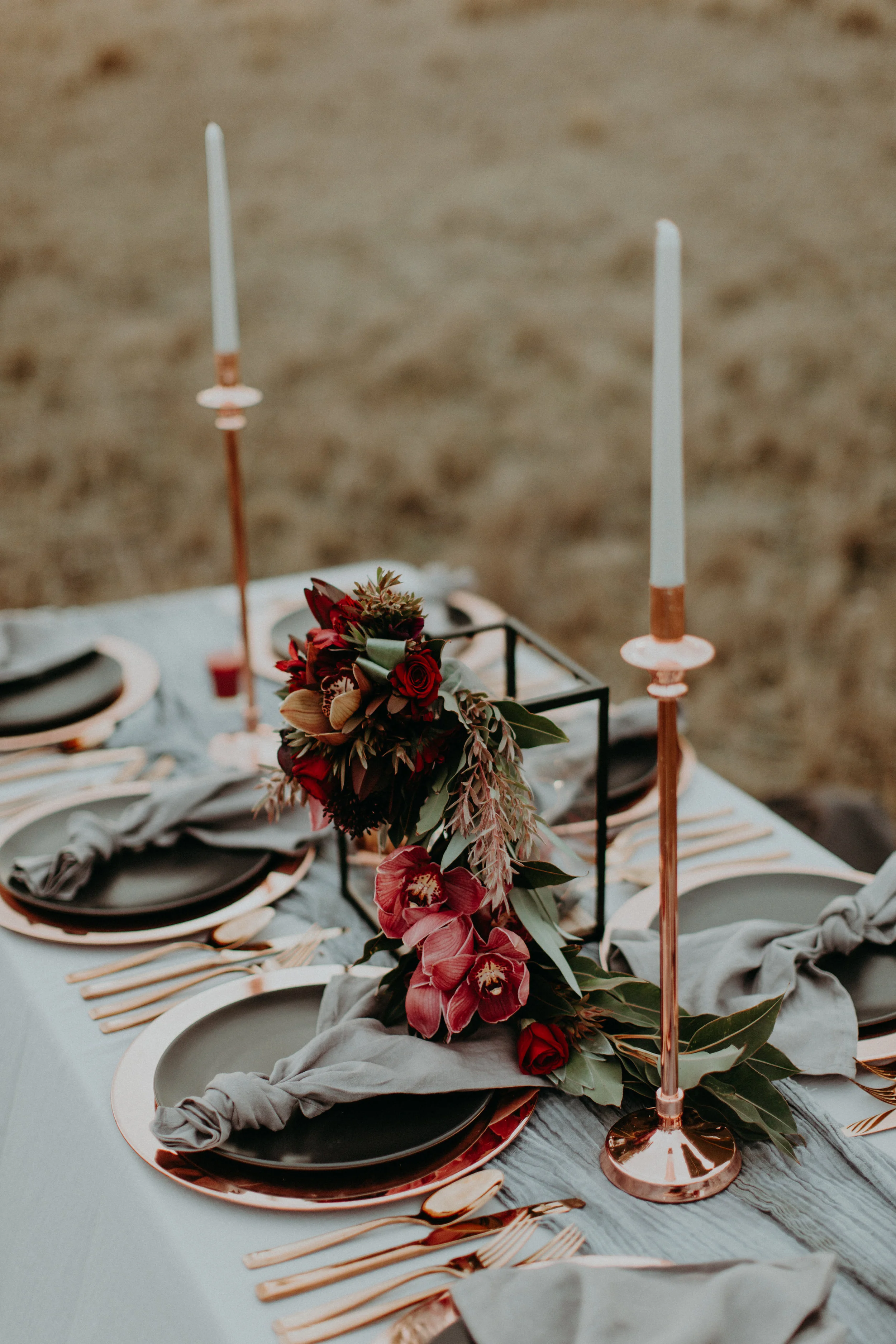 editorial table setting