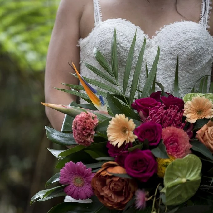 Vibrant Tropical Styled Shoot in Punakaiki