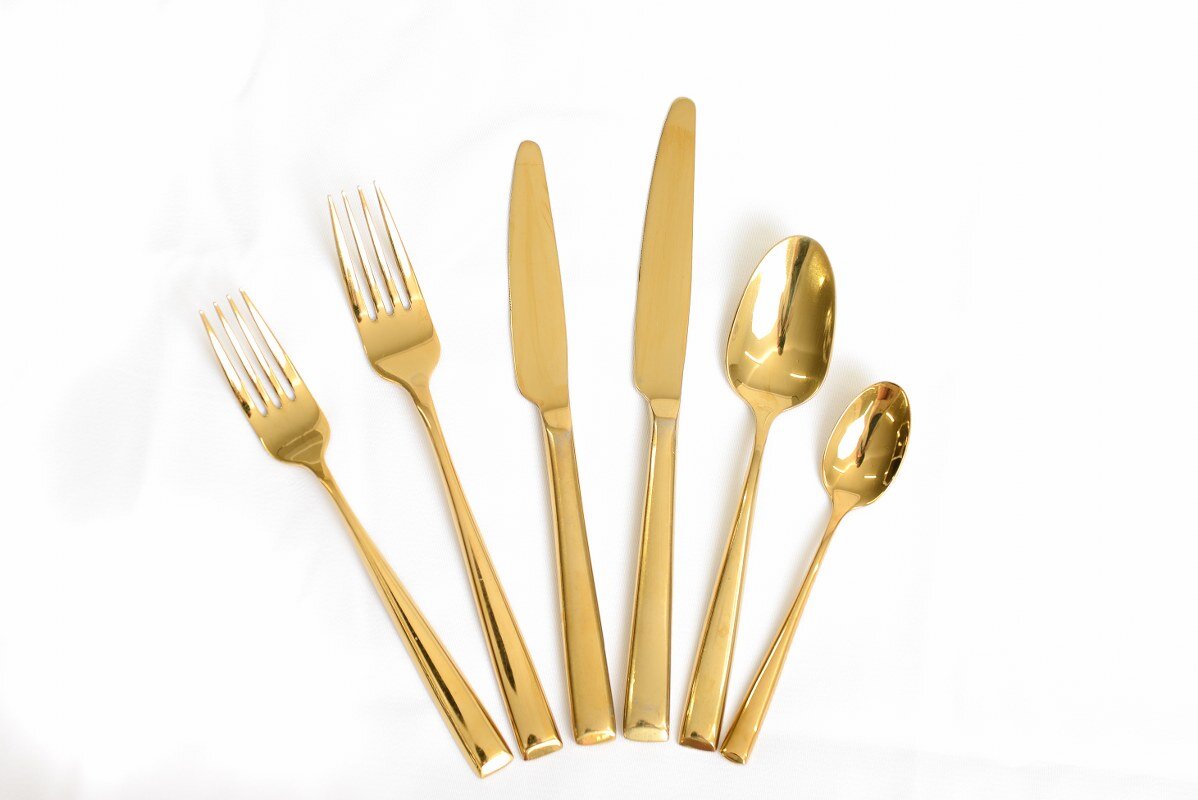 Mode Cutlery (Gold)