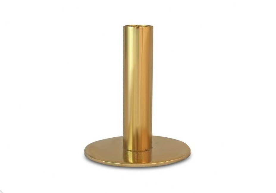 Modern Gold Candlestick