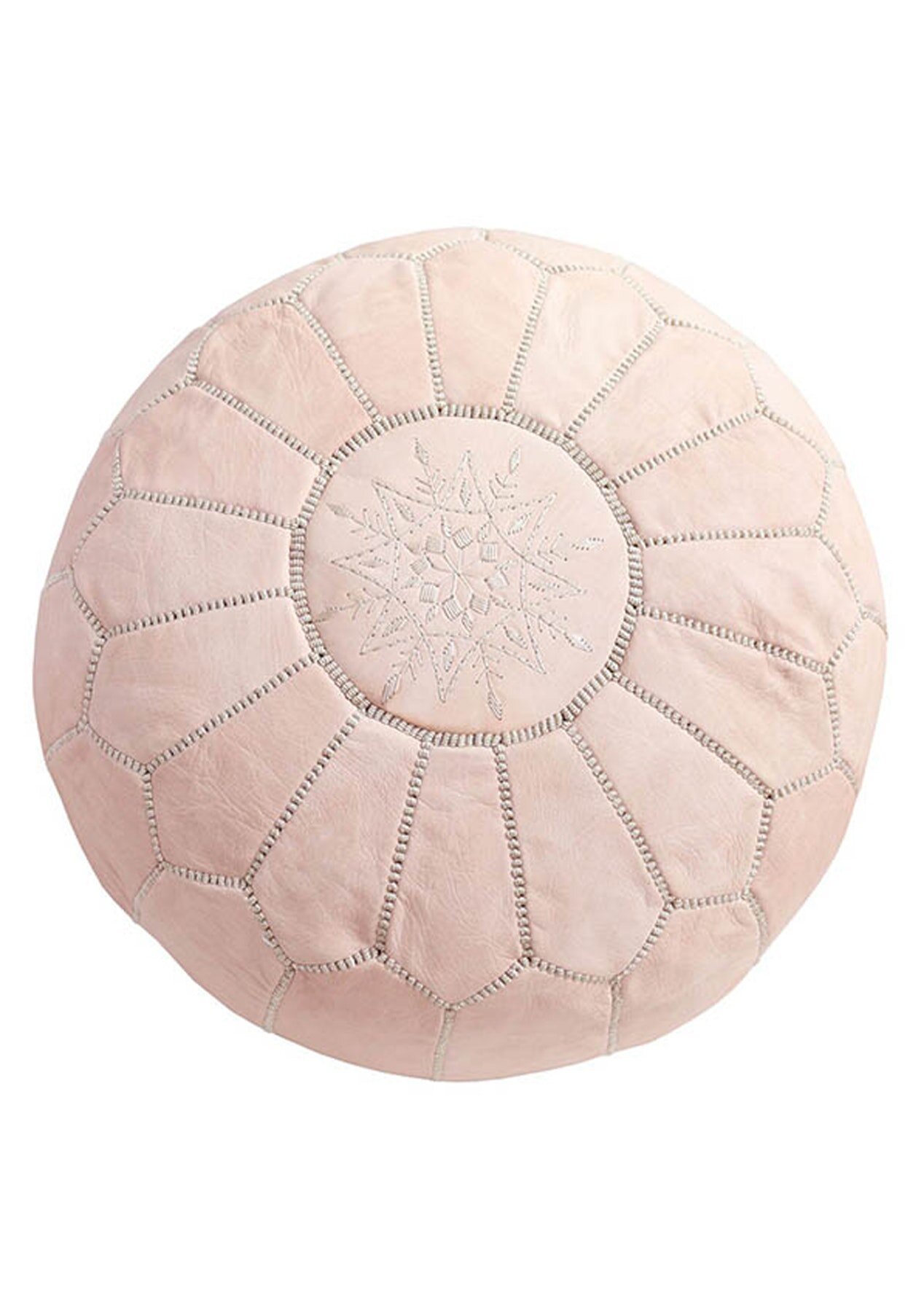Moroccan Pouf (Natural)