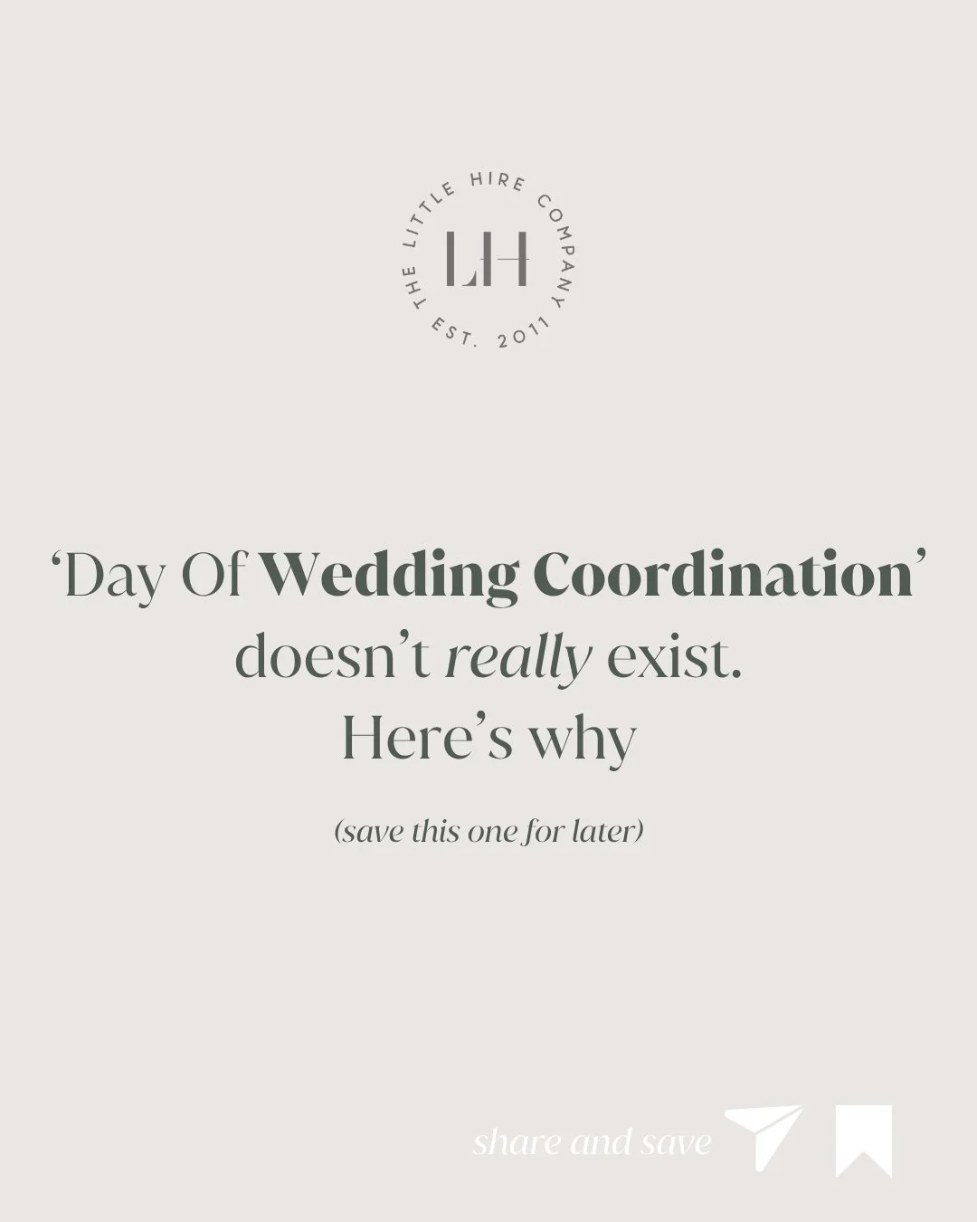 Be the main character, not the project manager ✨
Wedding coordination isn’t just about timelines and checklists (although we’re very good at those) ✅ It’s about you sipping bubbles 🥂 while someone else ensures grandma has a seat