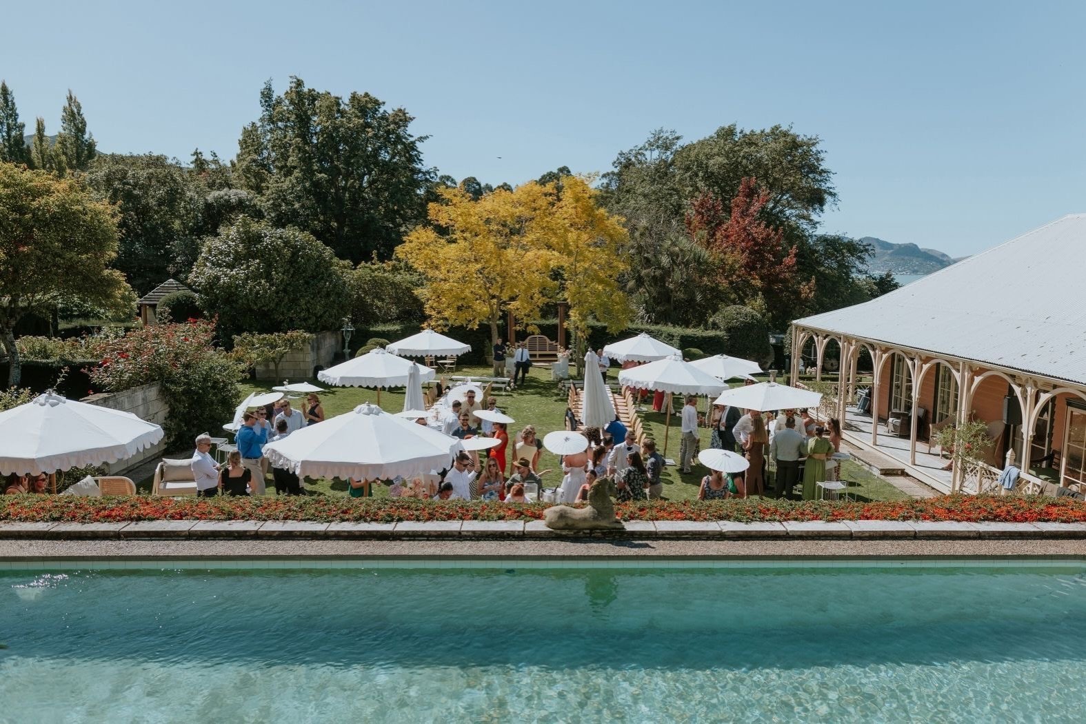Some venues are pretty. Ōhinetahi Gardens has main character energy ✨

Tucked just over the hill from Christchurch, it&rsquo;s one of those wedding venues that feels like a little world of its own. Gardens, views, history, quiet corners, big moments.