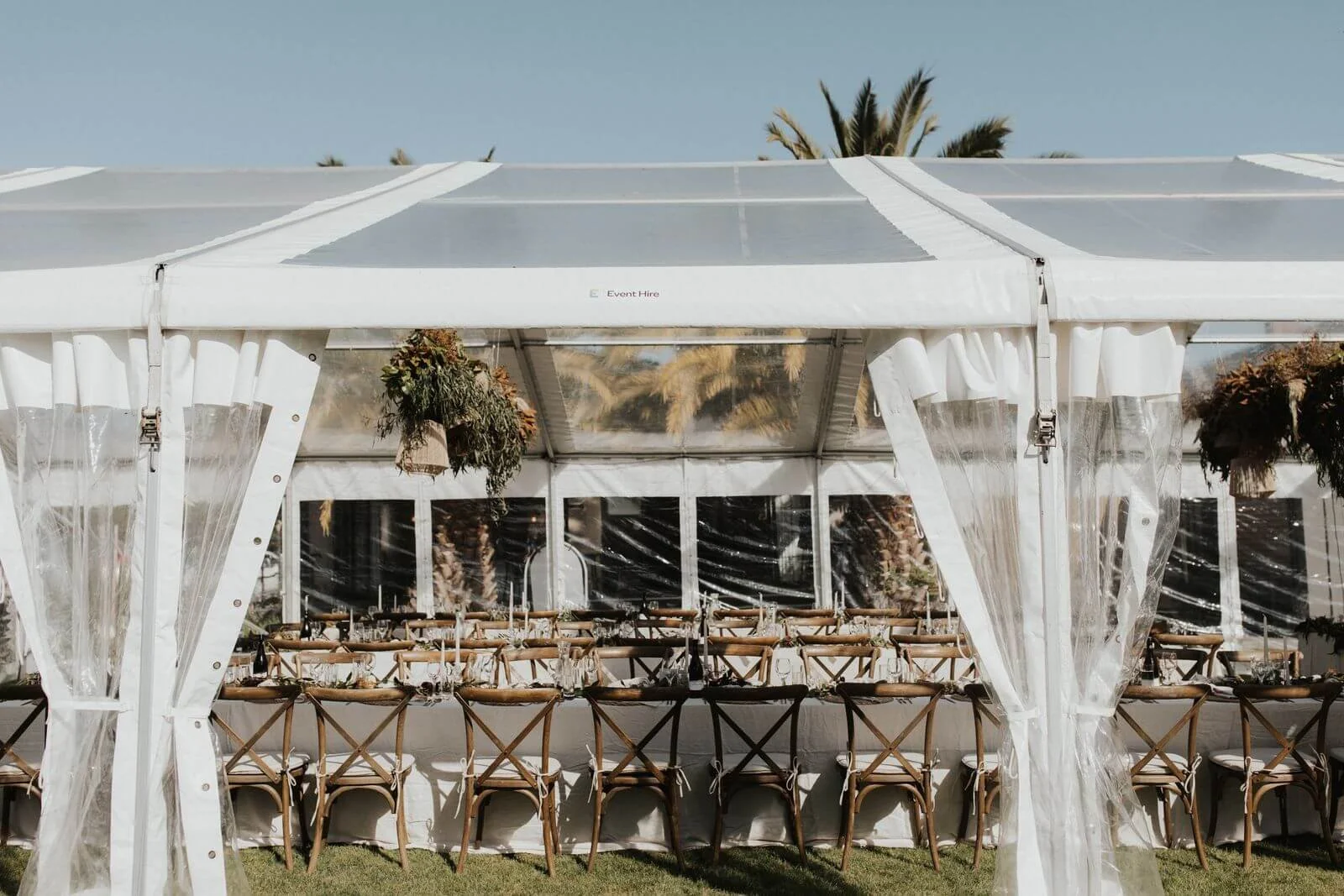 Marquee Wedding in Christchurch