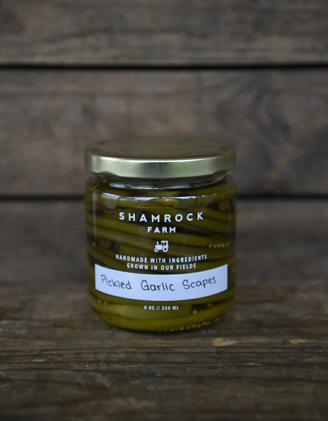 Pickled Garlic Scapes