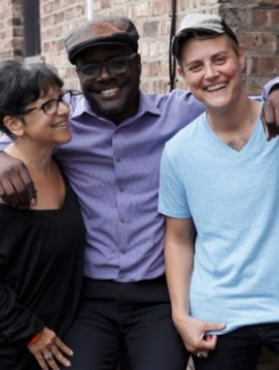 SWITCH Chicago creators Dawn Marie Galtieri, Abu Ansari, and Jaq Seifert; photo;&nbsp;Claudia Anzur