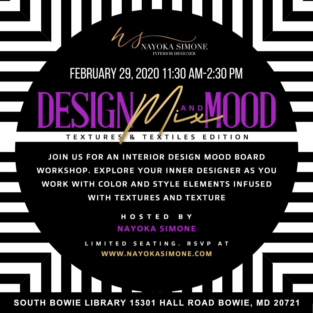 DESIGN, MIX &amp; MOOD: TEXTURE &amp; TEXTILES