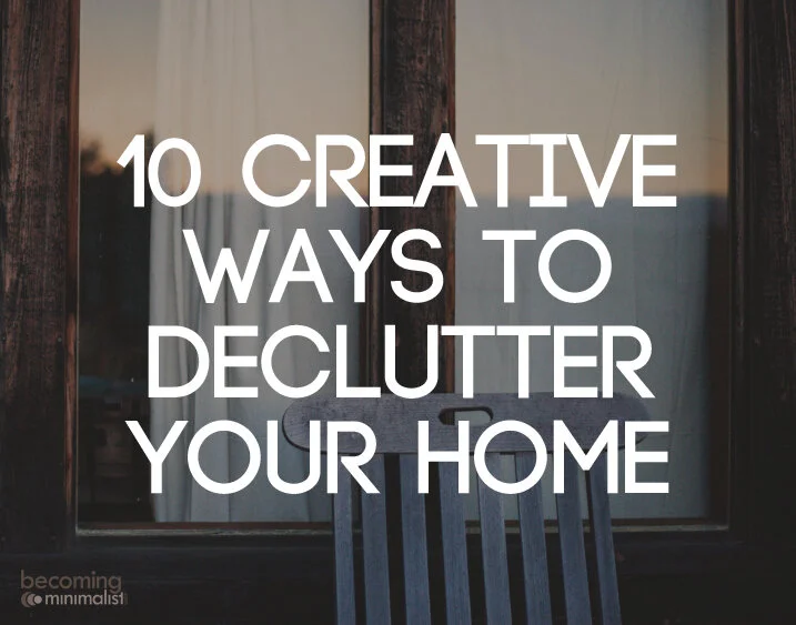 10 Ways to Declutter in the New Year