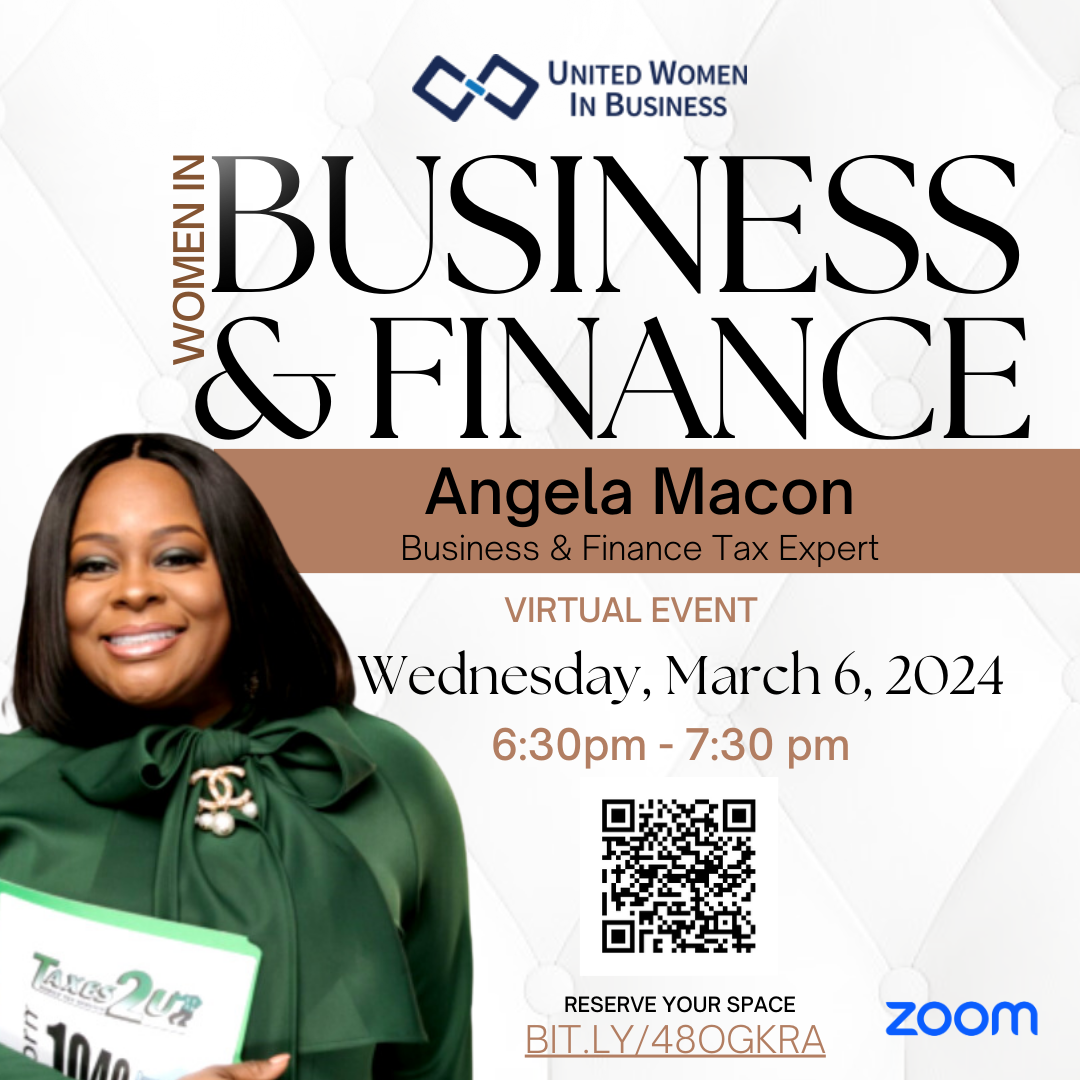UWIB Presents: Women in Business &amp; Finance