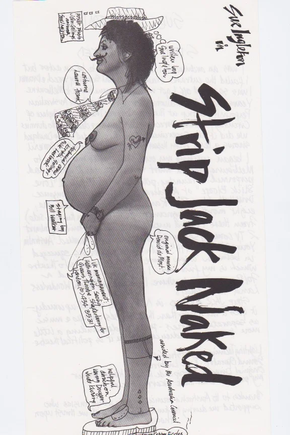 Sue's poster design for SJN Edinburgh