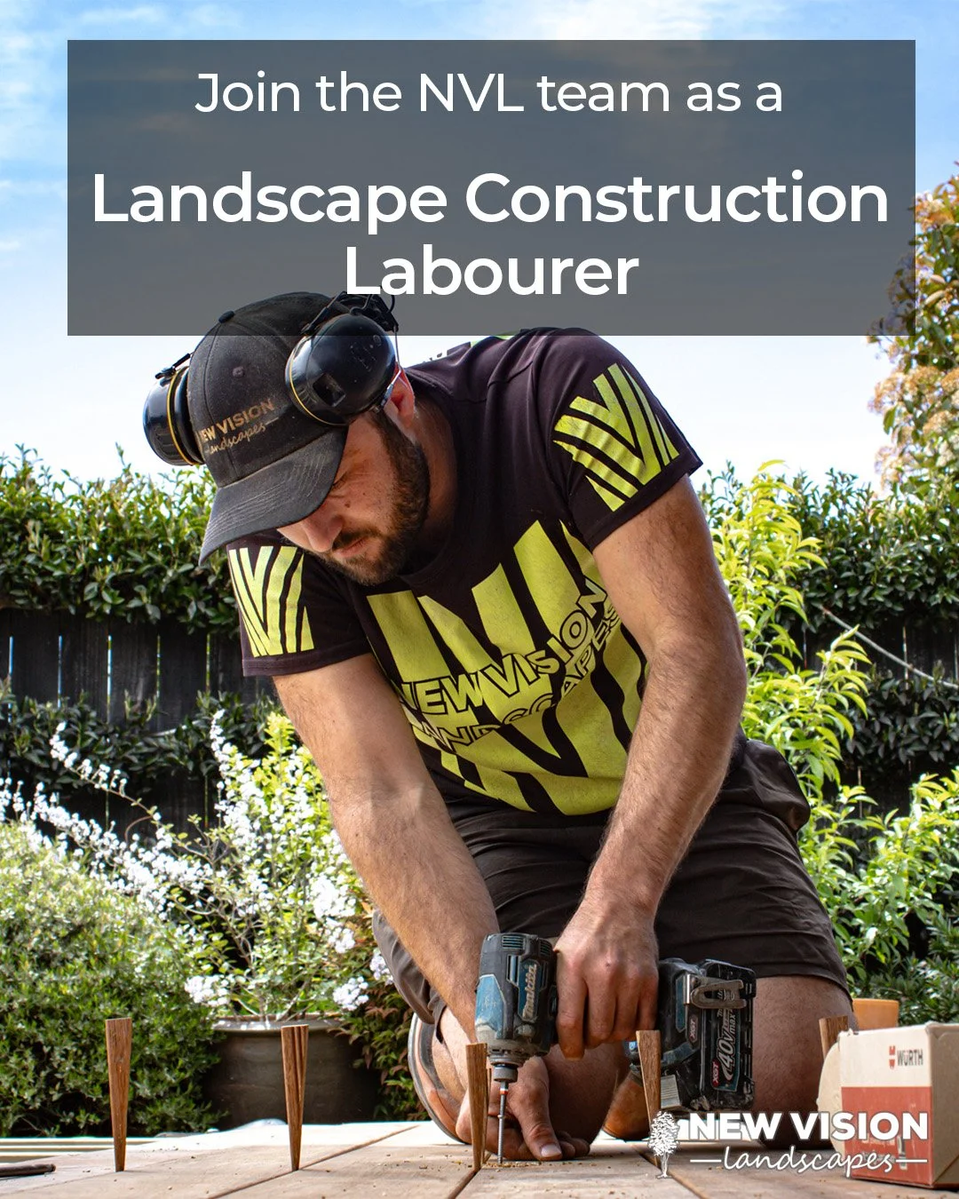 Landscape Construction Labourers &ndash; JOIN THE TEAM AT NVL!
💸Great pay
🏥Free medical insurance 
💪🏻Gym membership included 
🦺Training opportunities
☀️Stunning workplaces throughout Nelson Tasman
Full details at nvl.co.nz/careers, on Trade Me (