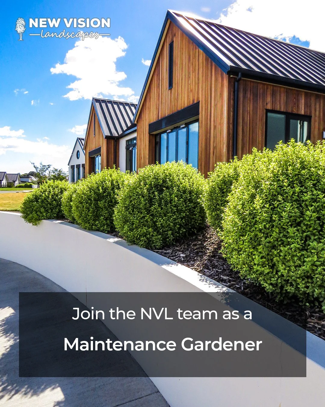 Maintenance Gardener &ndash; JOIN THE TEAM AT NVL!
💸Great pay
🏥Free medical insurance 
💪🏻Gym membership included 
🦺Training opportunities
☀️Excellent workplace culture
Full details at nvl.co.nz/careers, on Trade Me (Listing #: 5776633212) or get