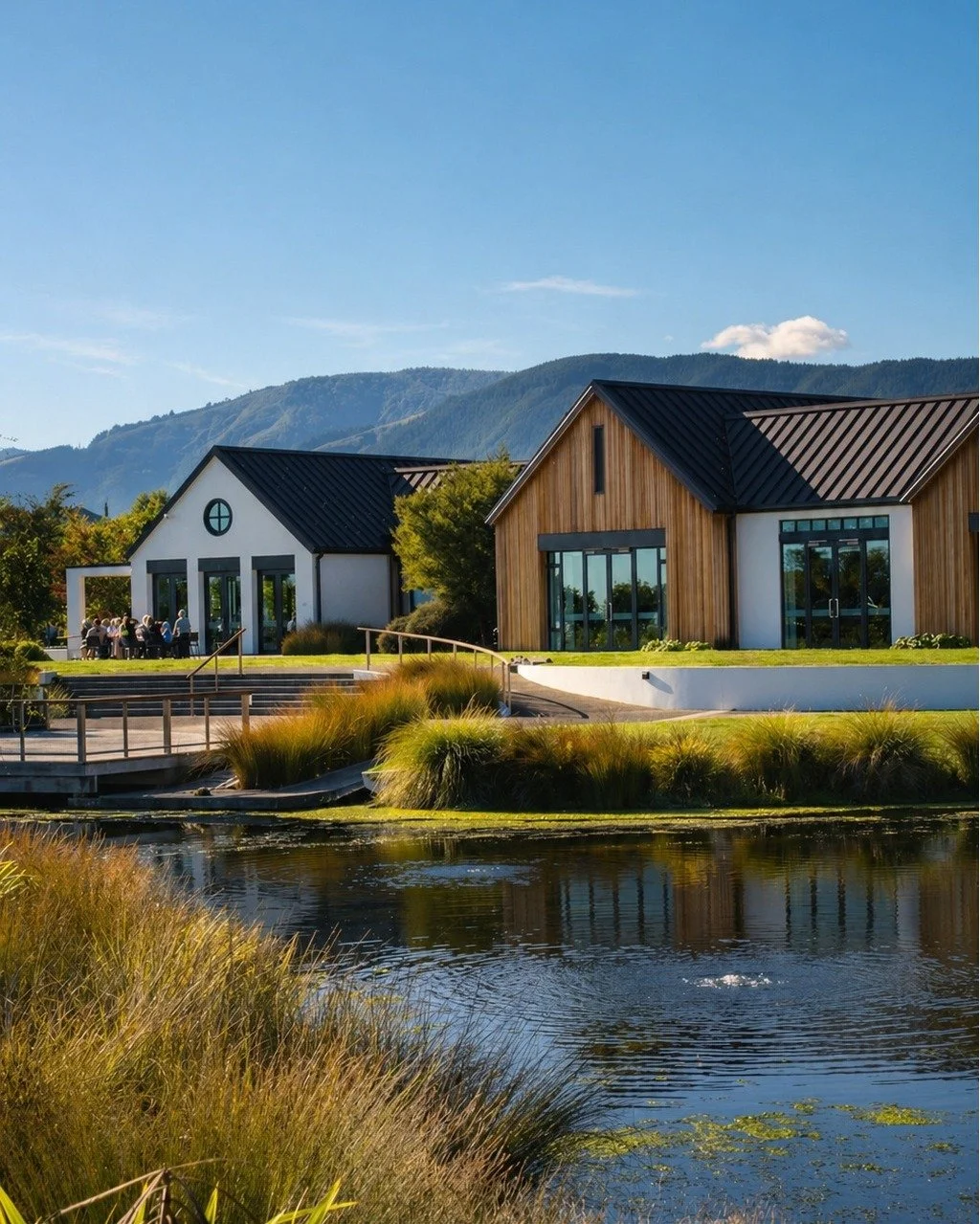 Checking in on the progress at Olive Estate Lifestyle Village. It&rsquo;s great to see the planting looking so established and providing such a great backdrop for the community.

#newvisionlandscapes #nvl #nvp #nvpools #landscapearchitecture #landsca