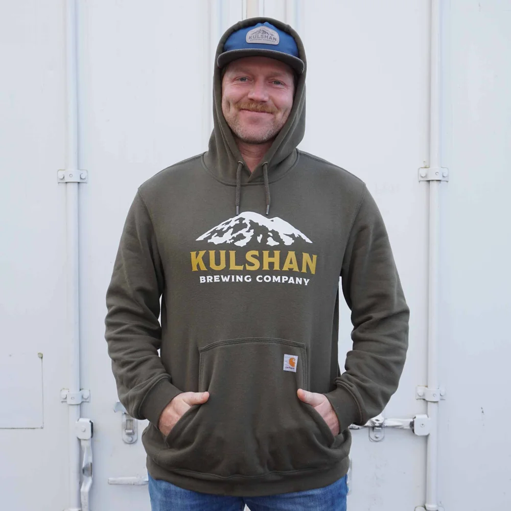 Moss Kulshan Carhartt Hoodie — Kulshan Brewing Company
