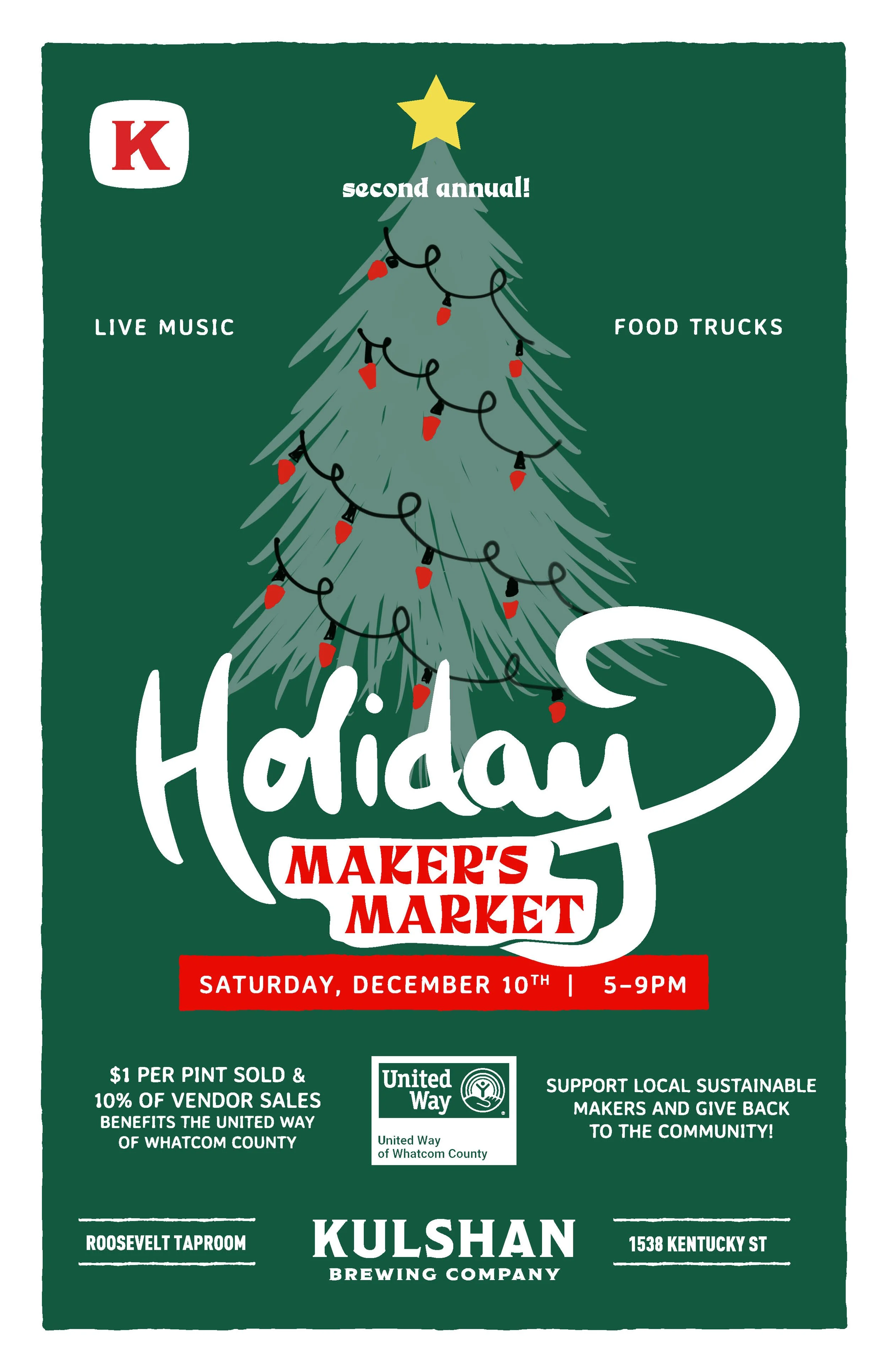 HOLIDAY MAKERS MARKET — Kulshan Brewing Company