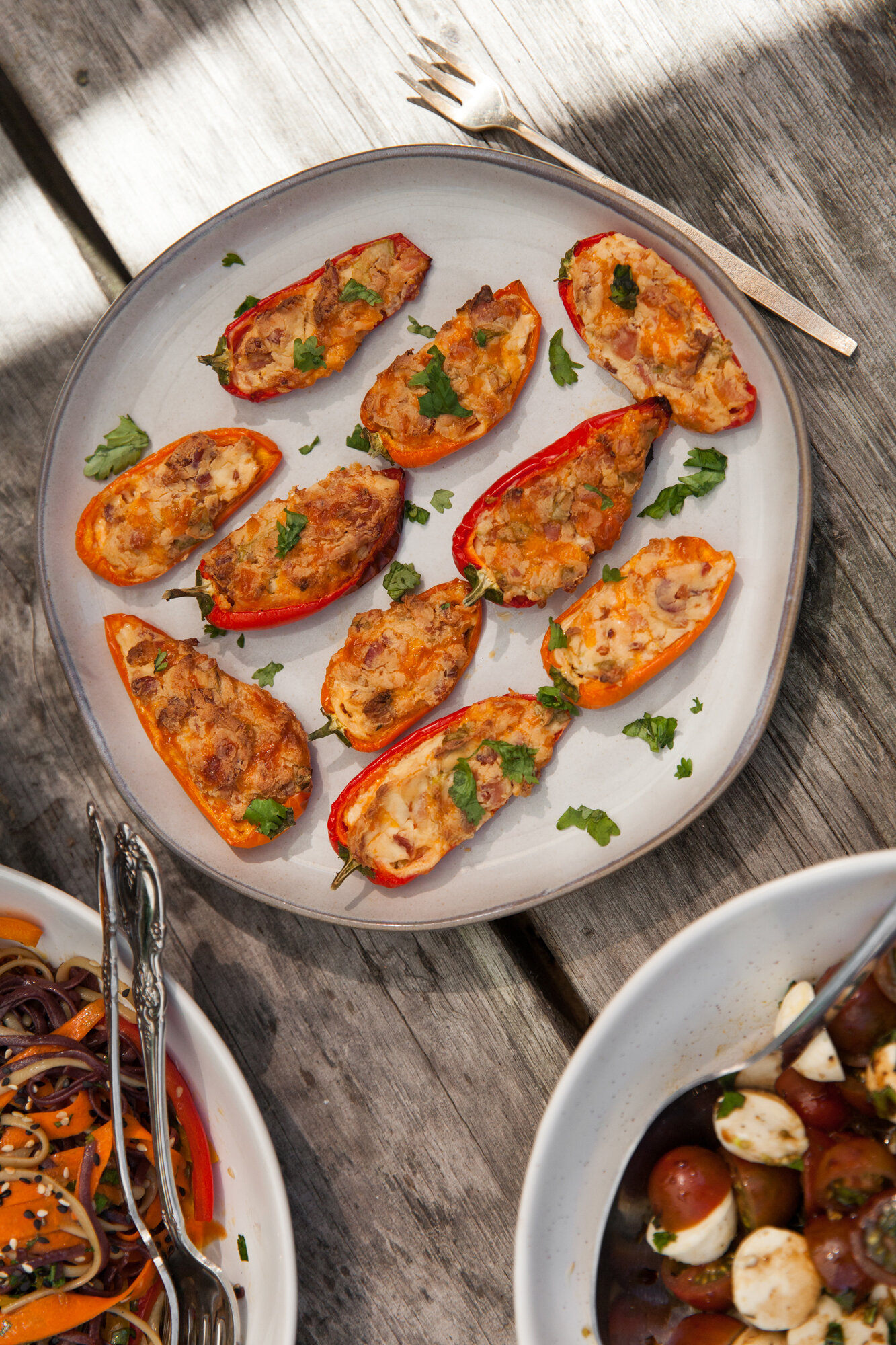 Stuffed Mini Sweet Bell Peppers