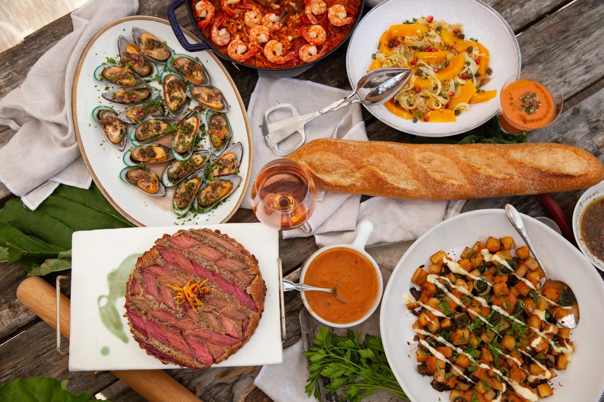 FOOD: Mediterranean Inspired Recipe Shoot Day