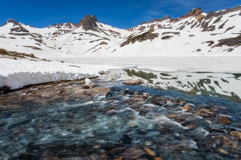 Later in June, I spent some time hiking and camping in the San Juan Mountains .