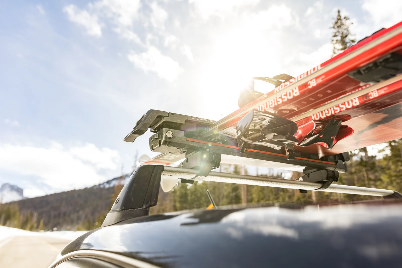 Ski Snowboard Rack Colorado Outdoor Lifestyle - Emily Sierra Photography