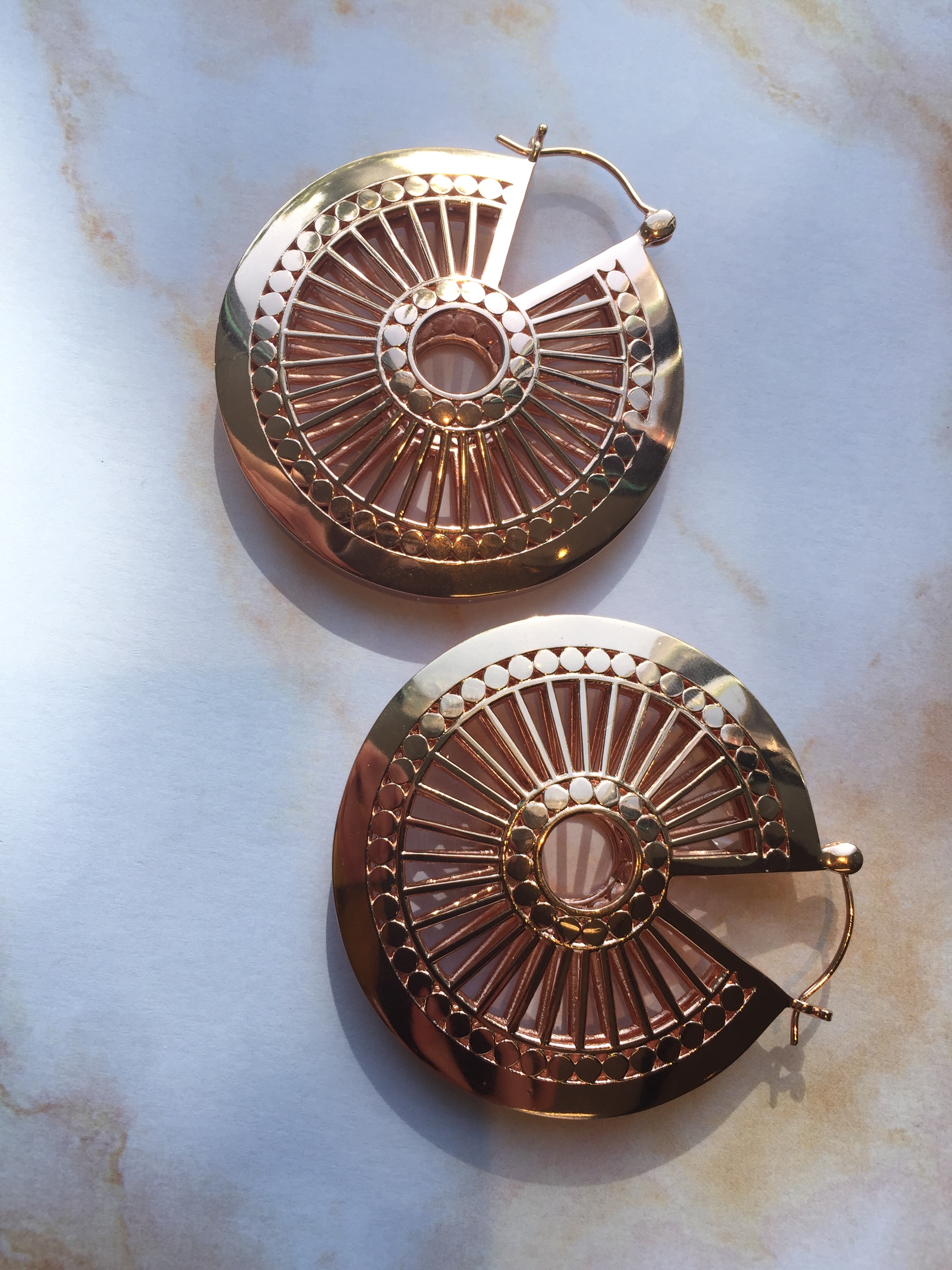 Tawapa Rose Gold Valkyrie Shield Hanging Weights