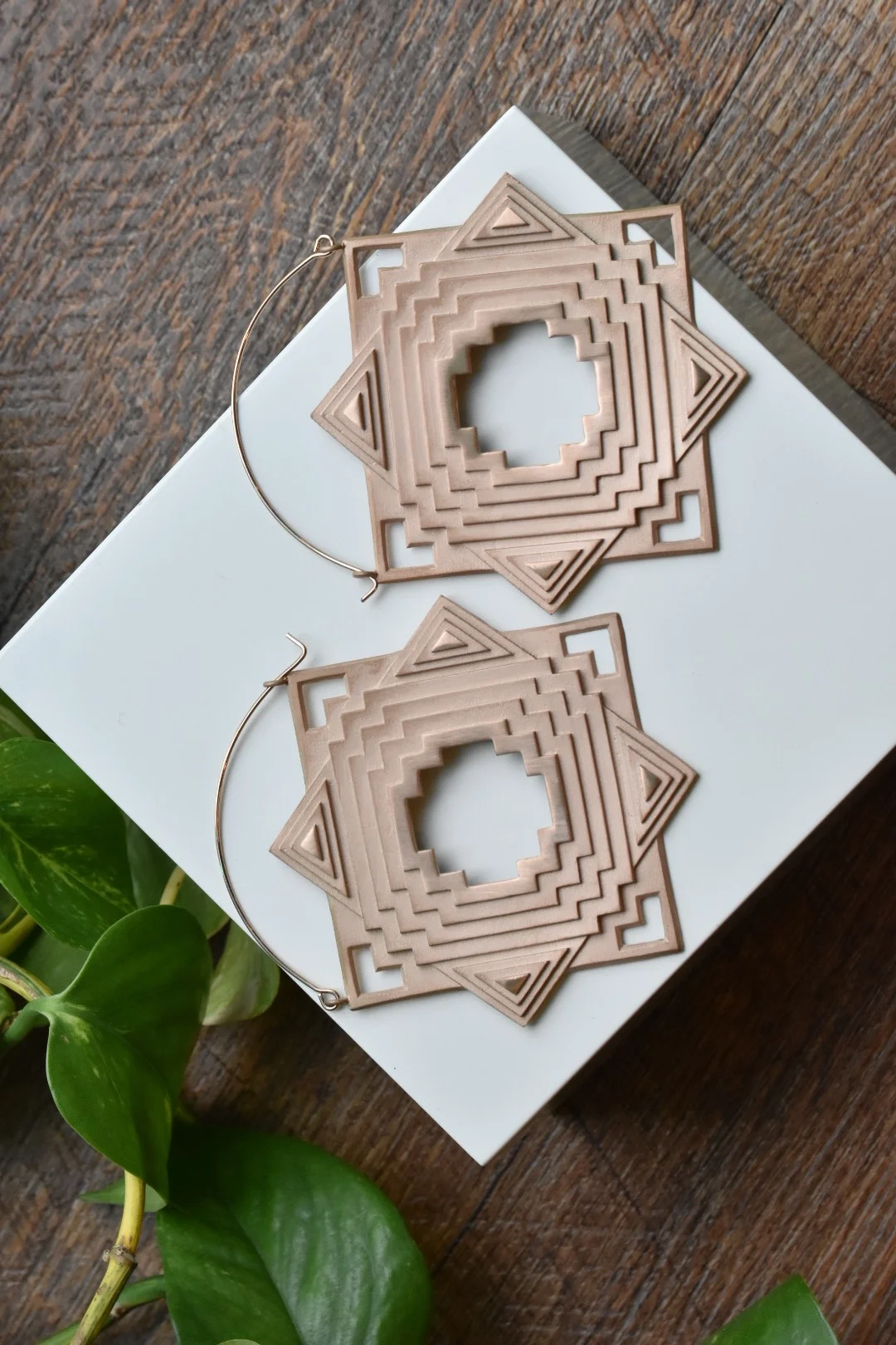 Tether Temple Earrings