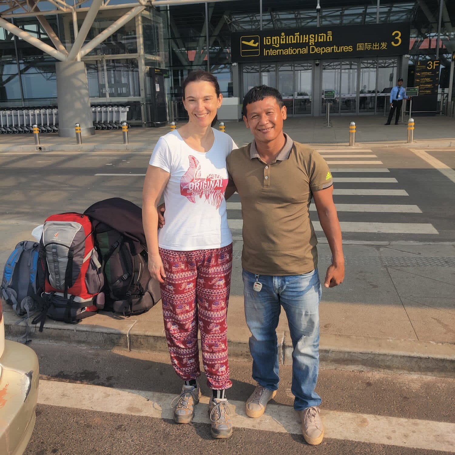 I have the best job because I meet nice people all around the world. Thank you for choosing me to drive your tours in Siem Reap! #angkorwatdriver #siemreapdriver