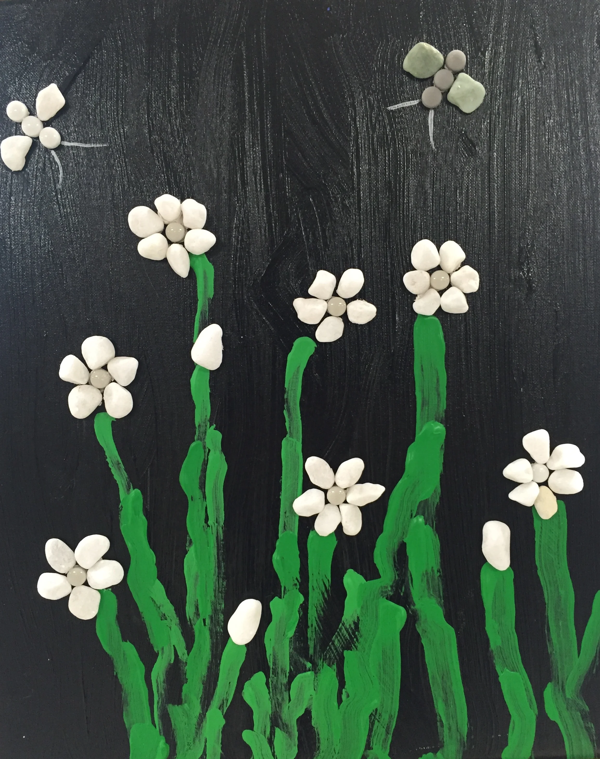 Pebble Art (Mixed Media) by A.N.