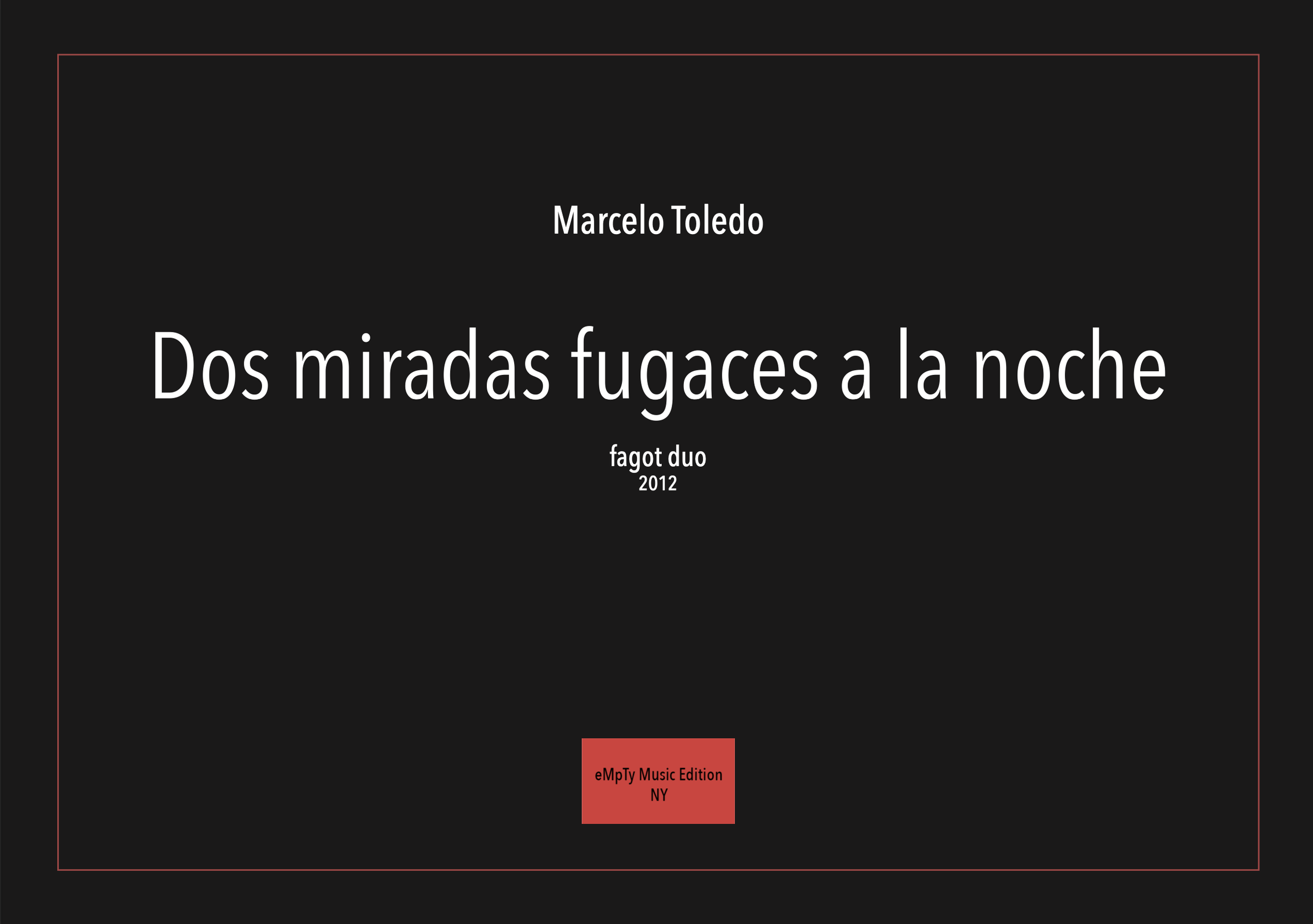 Dos miradas fugaces a la noche