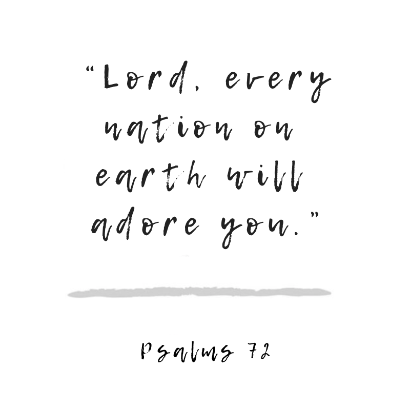 Psalm Reflection: The Epiphany of the Lord - Cycle A