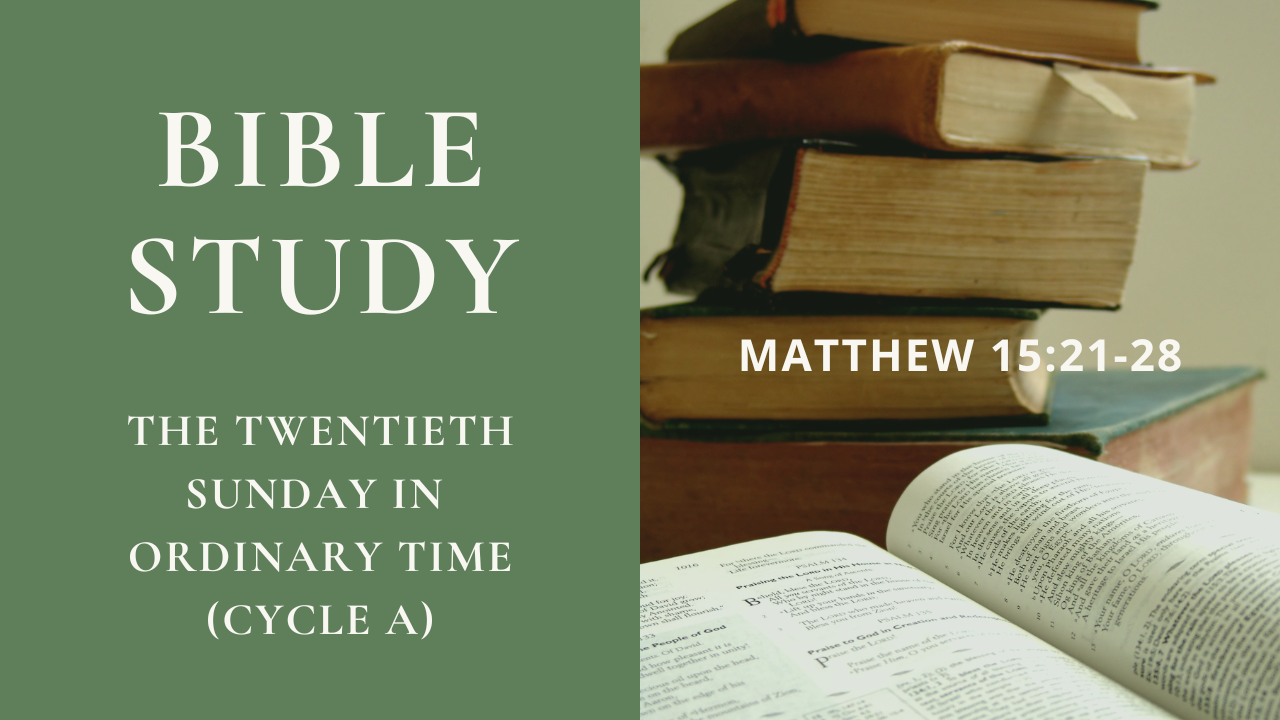 The Twentieth Sunday in Ordinary Time - Cycle A episode artwork
