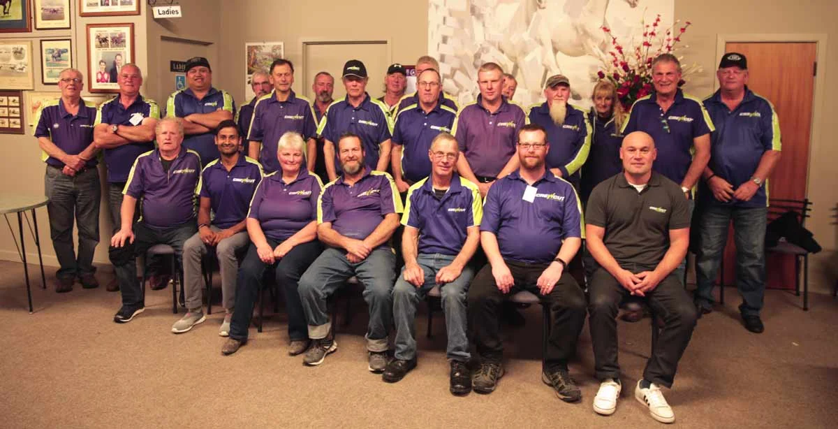 The Manawatu Crewcut team have regular meetings