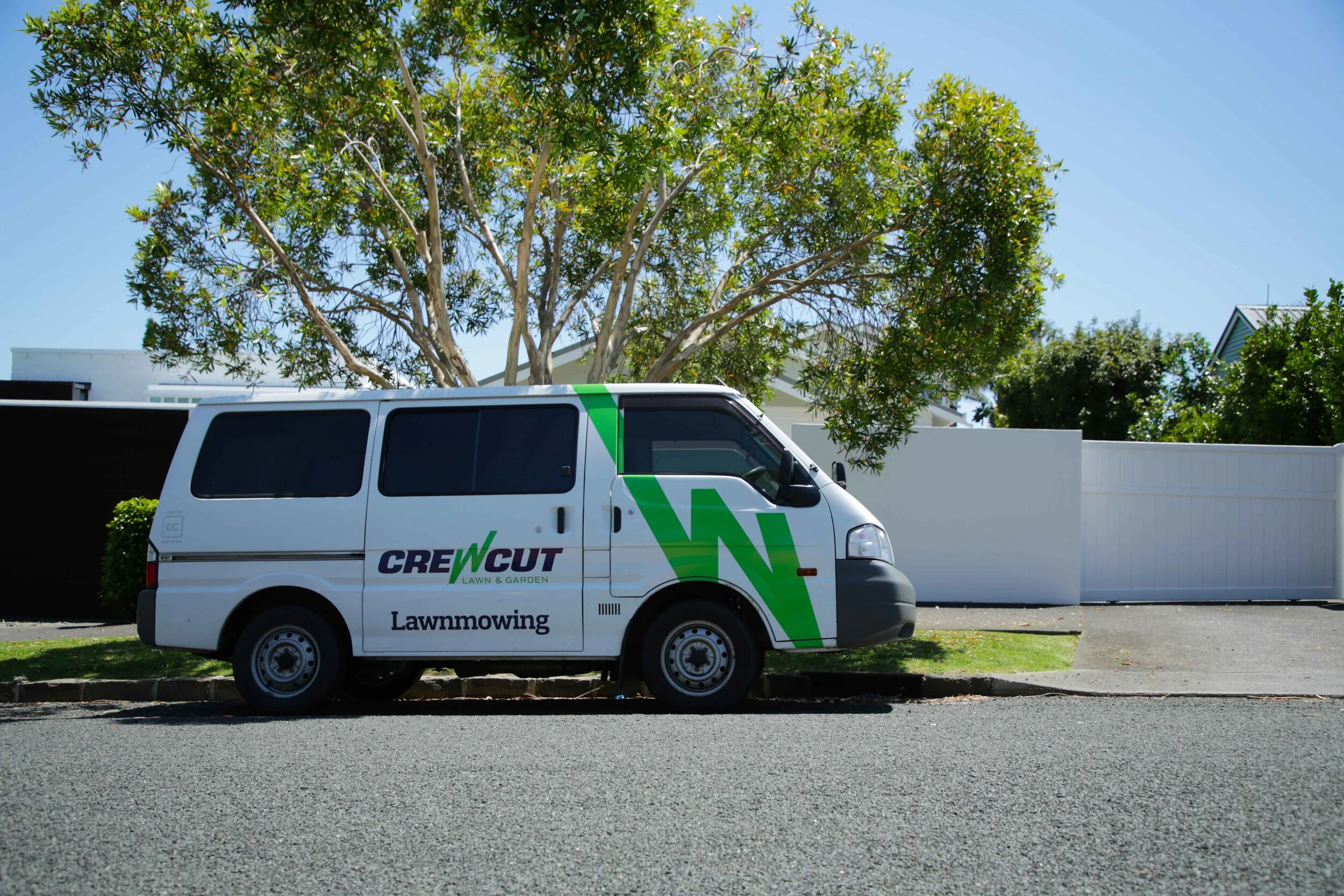 Crewcut Signwritten Vehicle