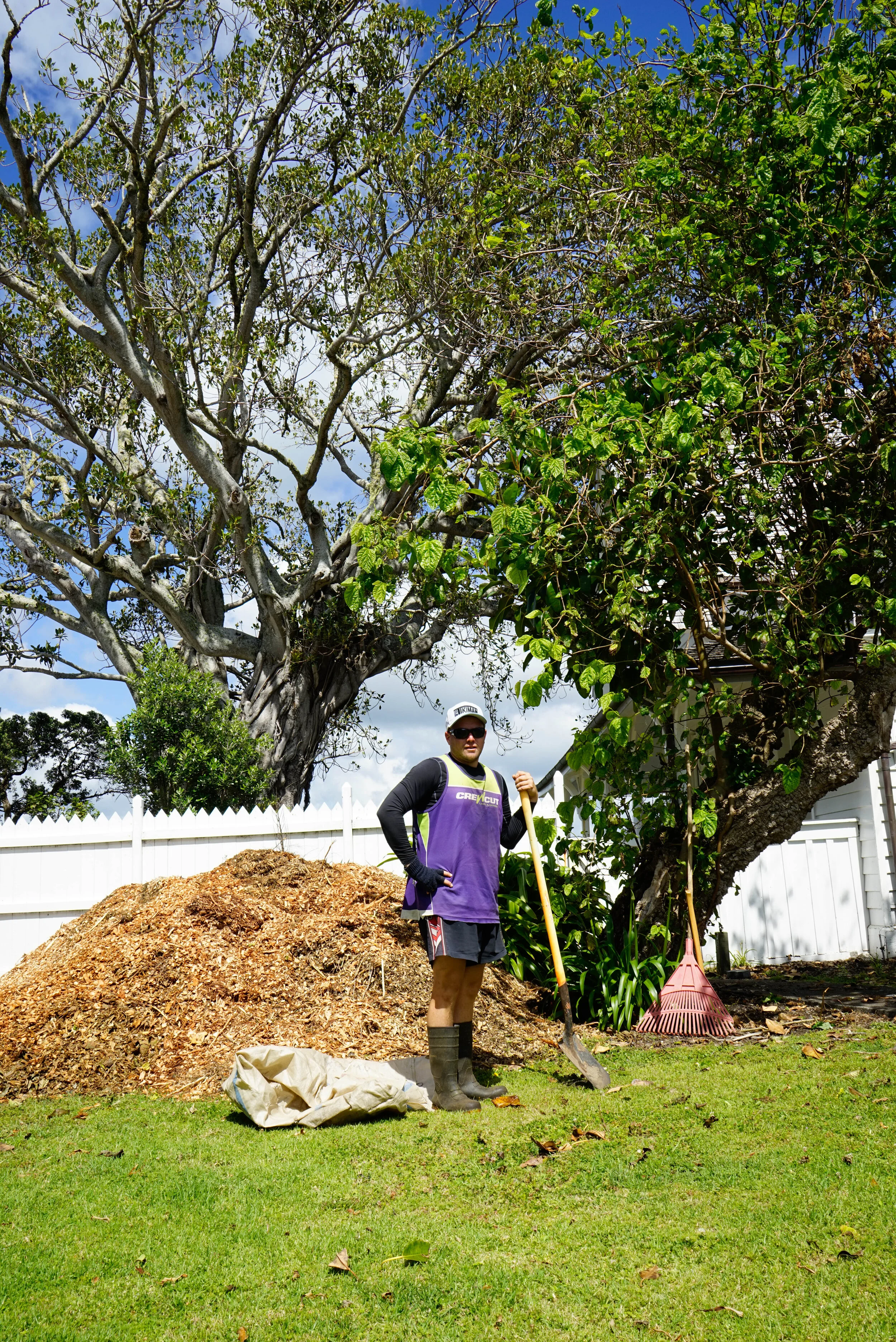 Cam Marshall at work
