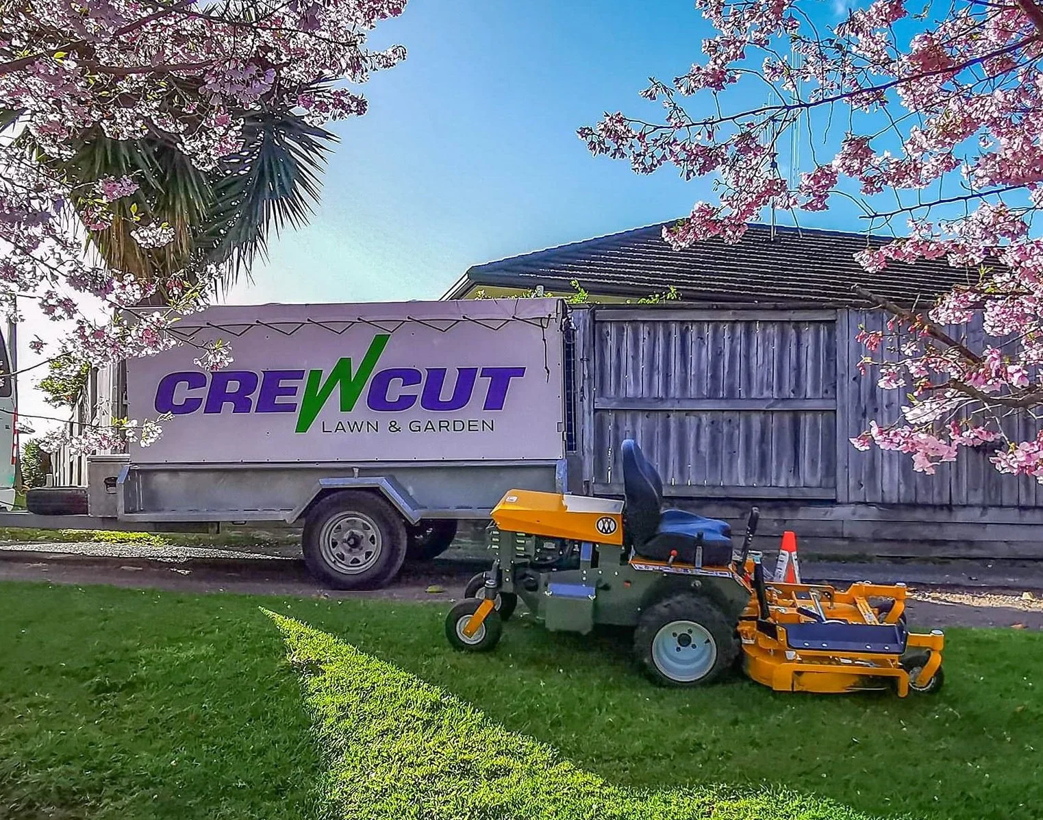 Lawn Mowing Services Tauranga Crewcut Lawn & Garden