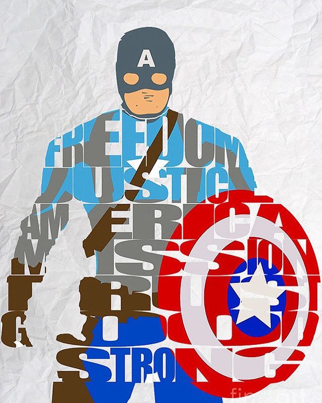 Happy birthday to US 🎆🇺🇸
&bull;
Artwork by Marvin Blaine &ldquo;Captain America Inspirational Power and Strength&rdquo;
#captainamerica #independenceday #july4th #marvel #avengers